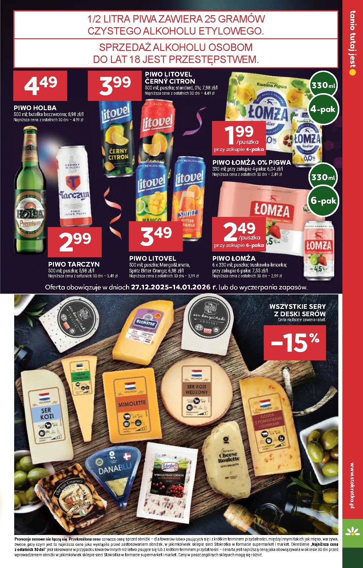 stokrotka - Gazetka Stokrotka - Supermarket - ważna od 29.12. do 07.01. - page: 29