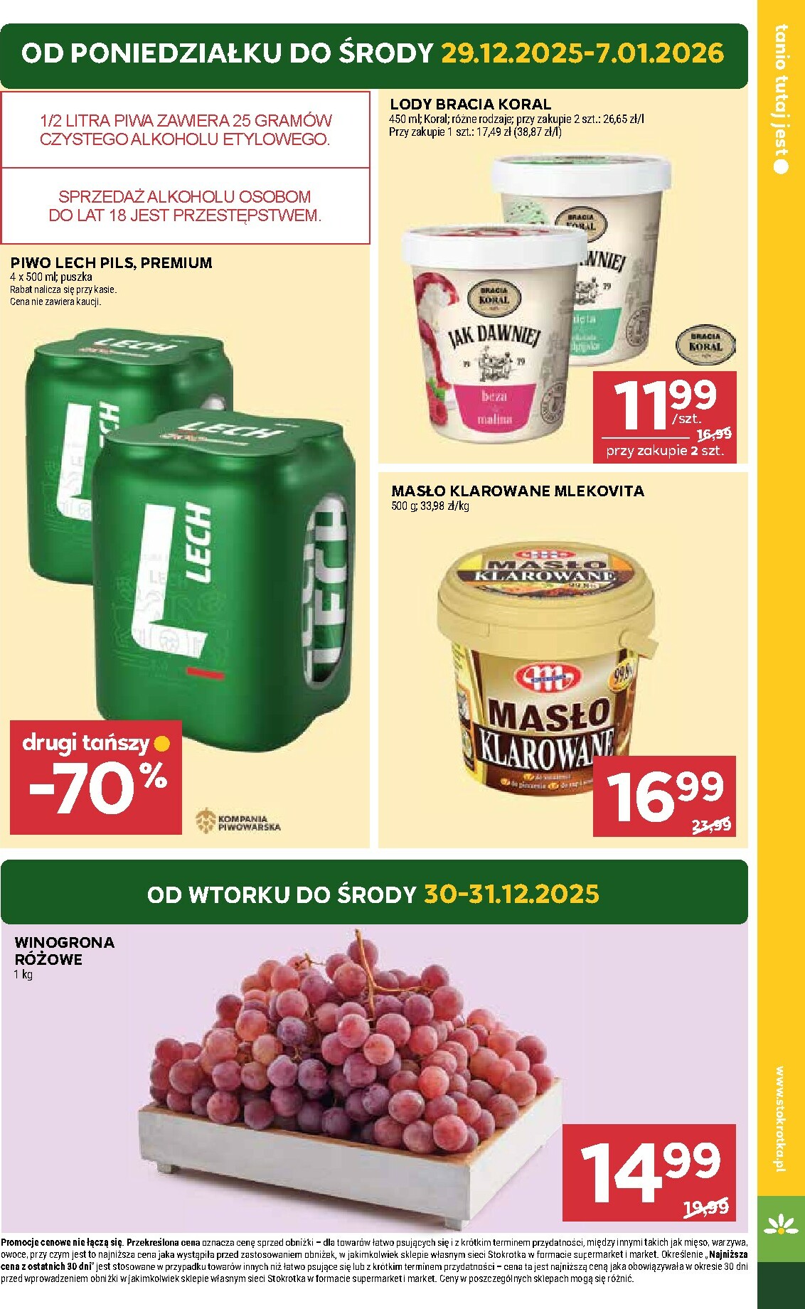 stokrotka - Gazetka Stokrotka - Supermarket - ważna od 29.12. do 07.01. - page: 7