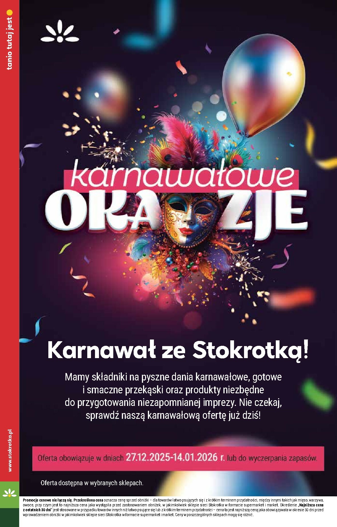 stokrotka - Gazetka Stokrotka - Supermarket - ważna od 29.12. do 07.01. - page: 26