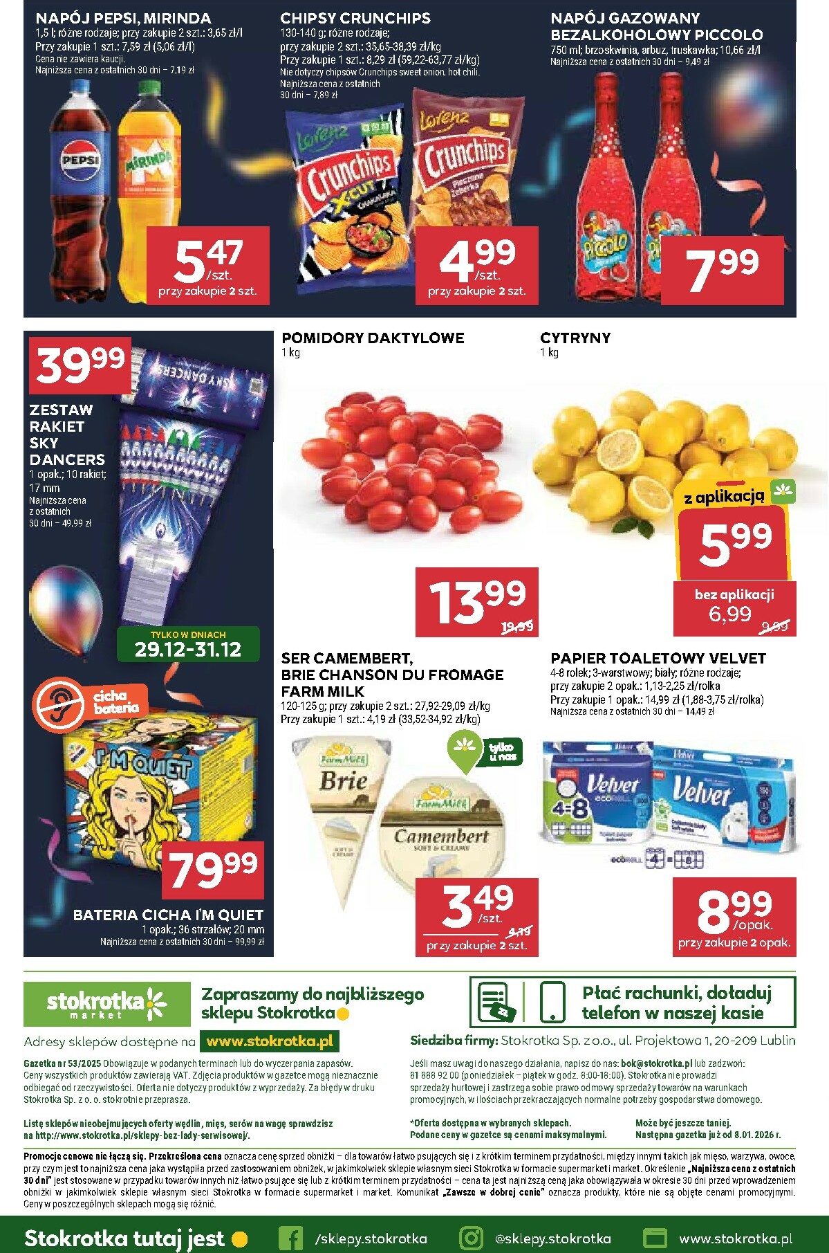 stokrotka - Gazetka Stokrotka - Market - ważna od 29.12. do 07.01. - page: 21