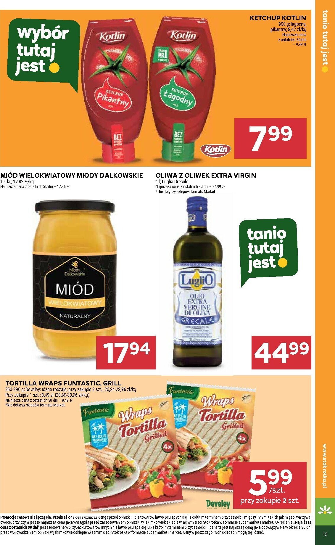 stokrotka - Gazetka Stokrotka - Supermarket - ważna od 05.01. do 07.01. - page: 15