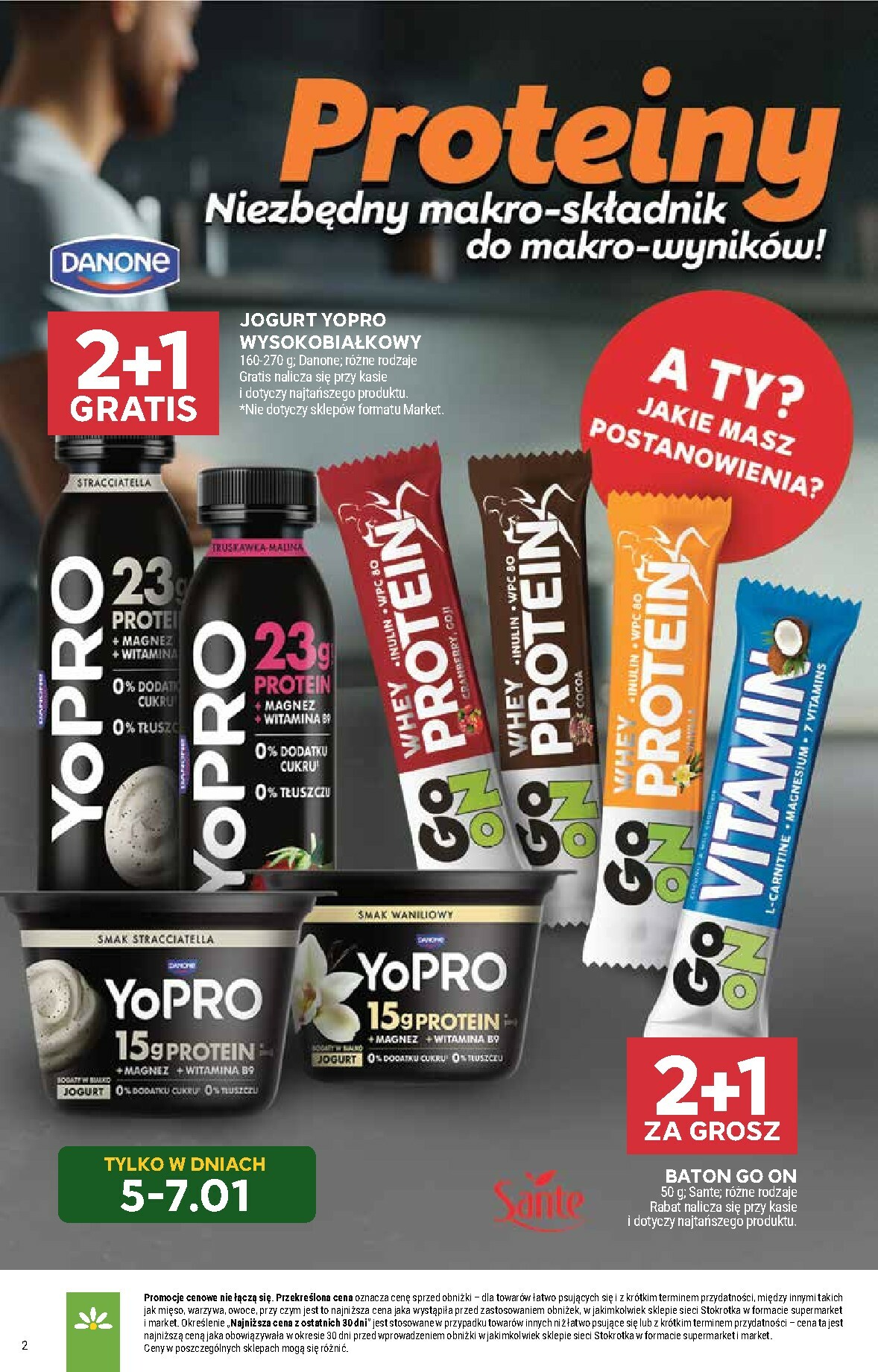 stokrotka - Gazetka Stokrotka - Supermarket - ważna od 05.01. do 07.01. - page: 2