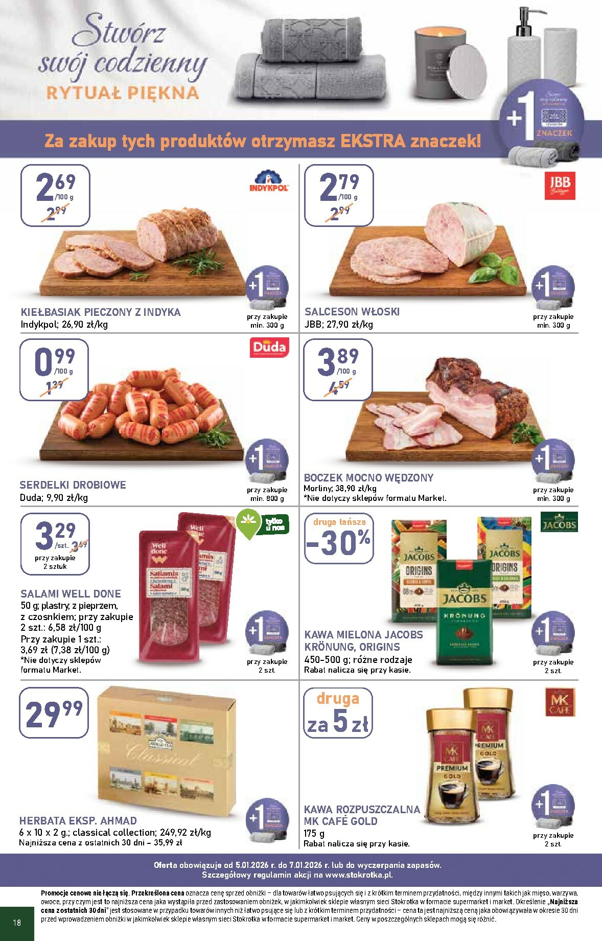 stokrotka - Gazetka Stokrotka - Supermarket - ważna od 05.01. do 07.01. - page: 18