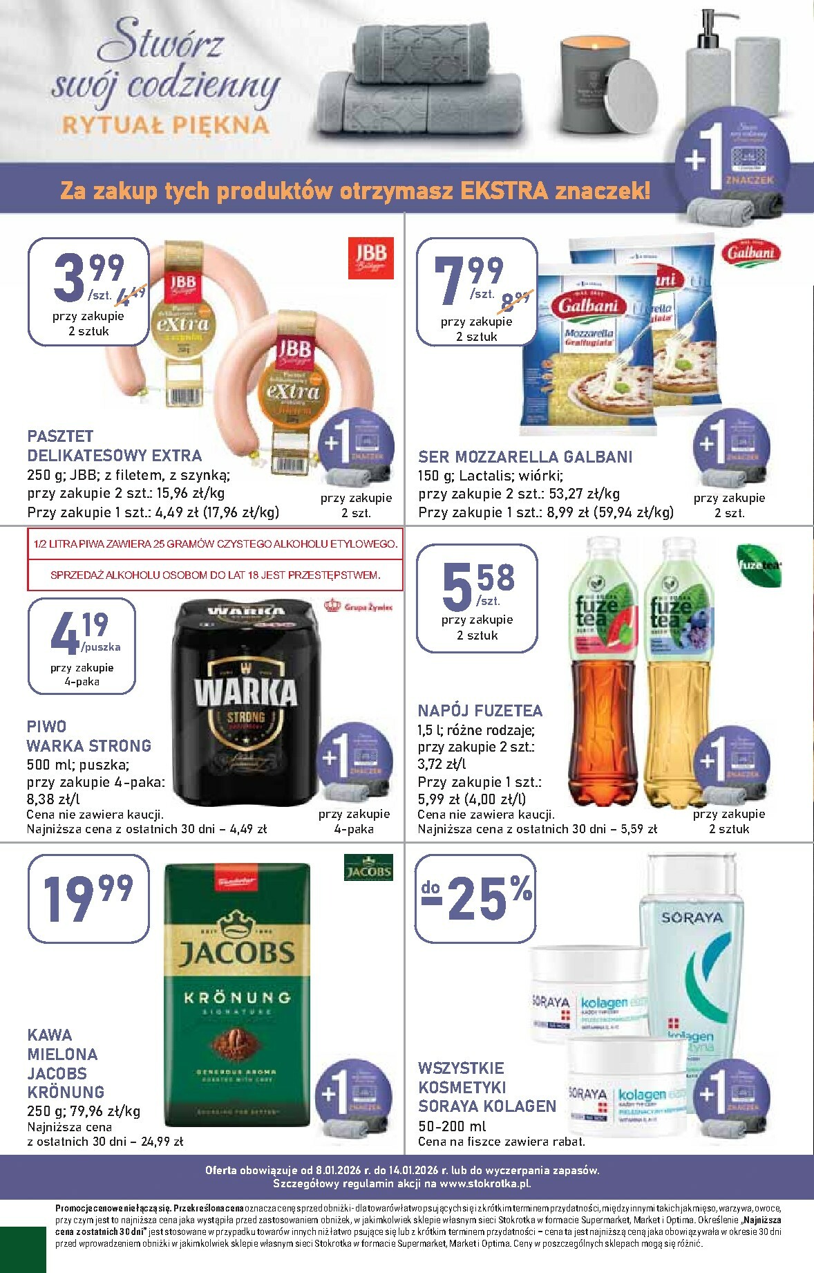 stokrotka - Gazetka Stokrotka - Supermarket - ważna od 08.01. do 14.01. - page: 8