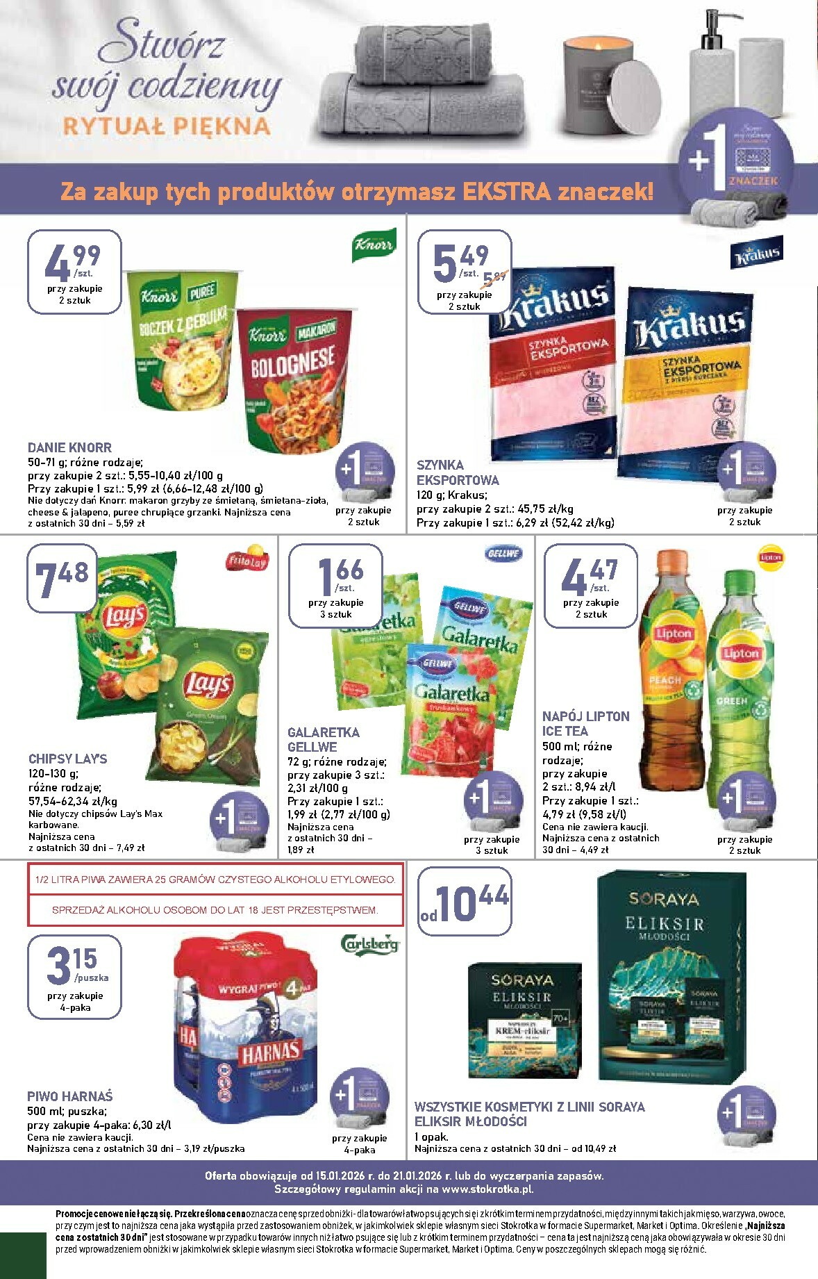 stokrotka - Gazetka Stokrotka - Supermarket - ważna od 15.01. do 21.01. - page: 8