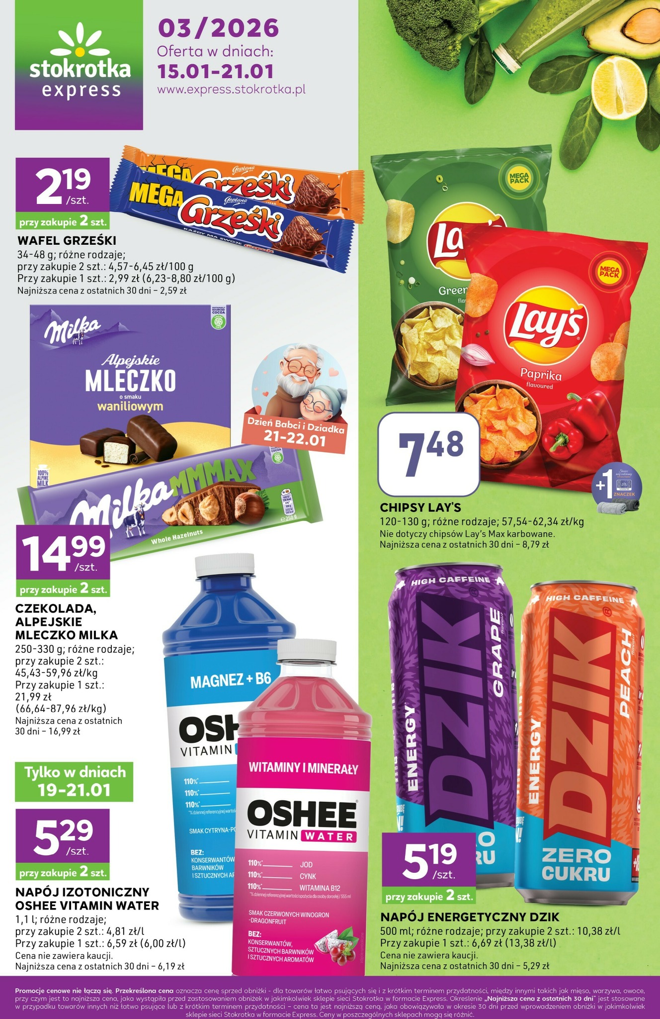 stokrotka - Gazetka Stokrotka - Express - ważna od 15.01. do 21.01.