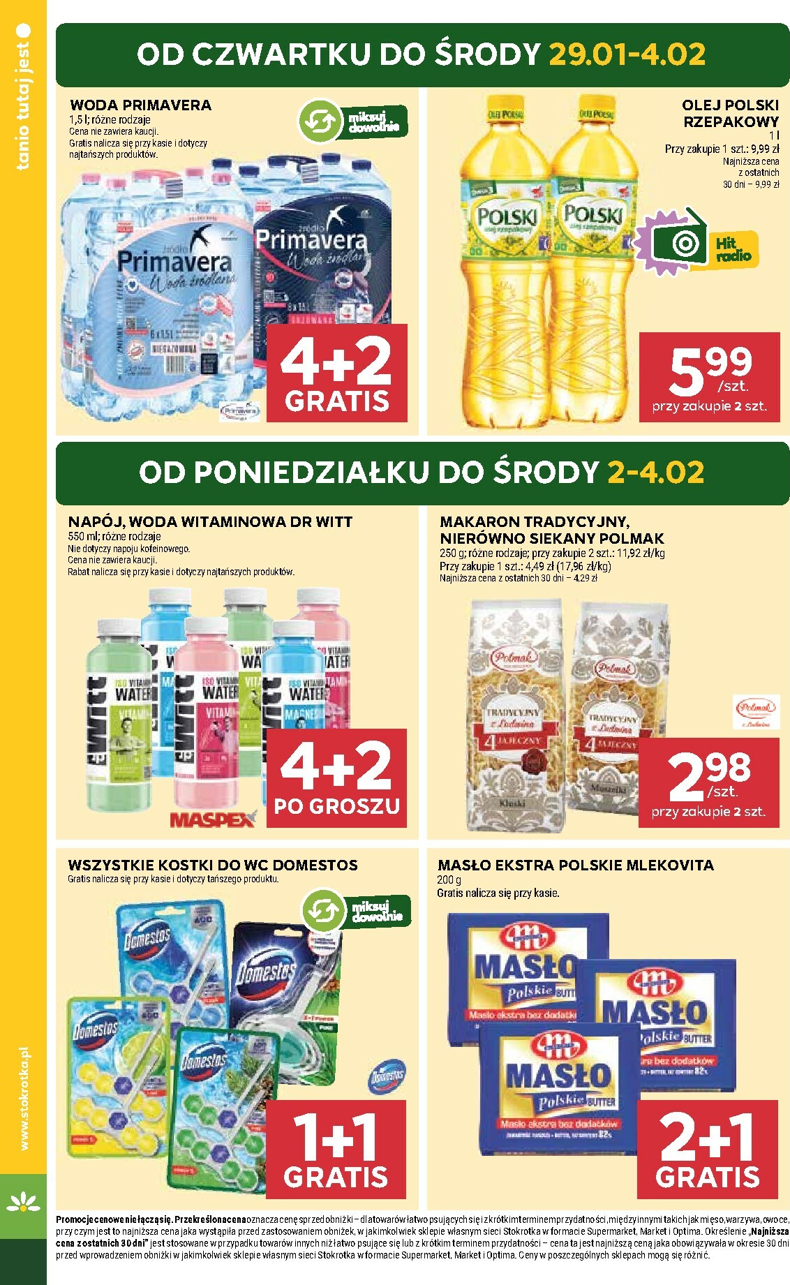 stokrotka - Gazetka Stokrotka - Supermarket - ważna od 29.01. do 04.02. - page: 4