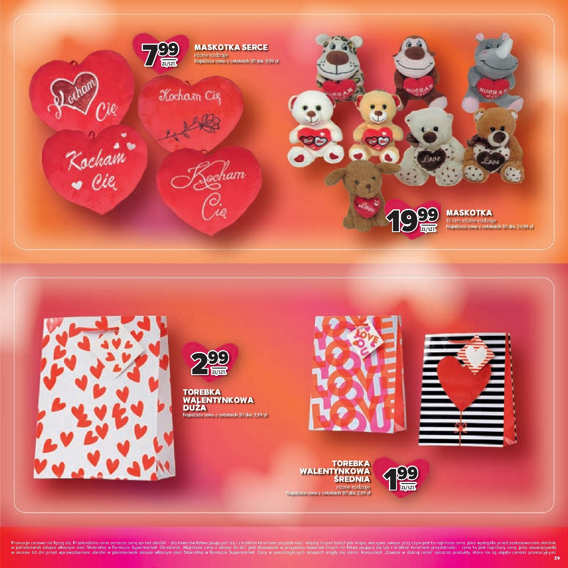 stokrotka - Gazetka Stokrotka - Katalog Walentynki! - ważna od 05.02.2026 do 18.02.2026 - page: 39