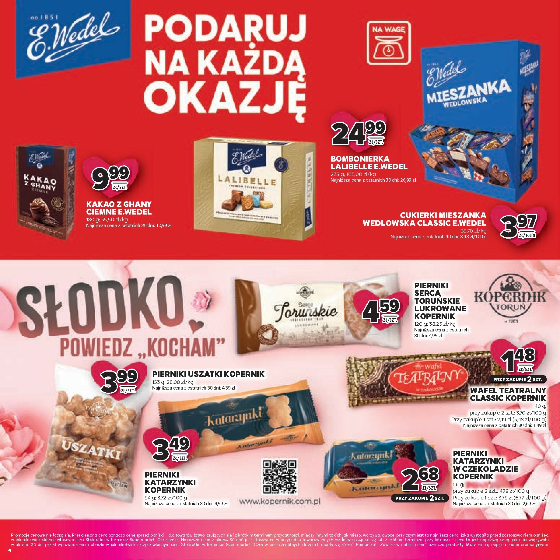 stokrotka - Gazetka Stokrotka - Katalog Walentynki! - ważna od 05.02.2026 do 18.02.2026 - page: 4