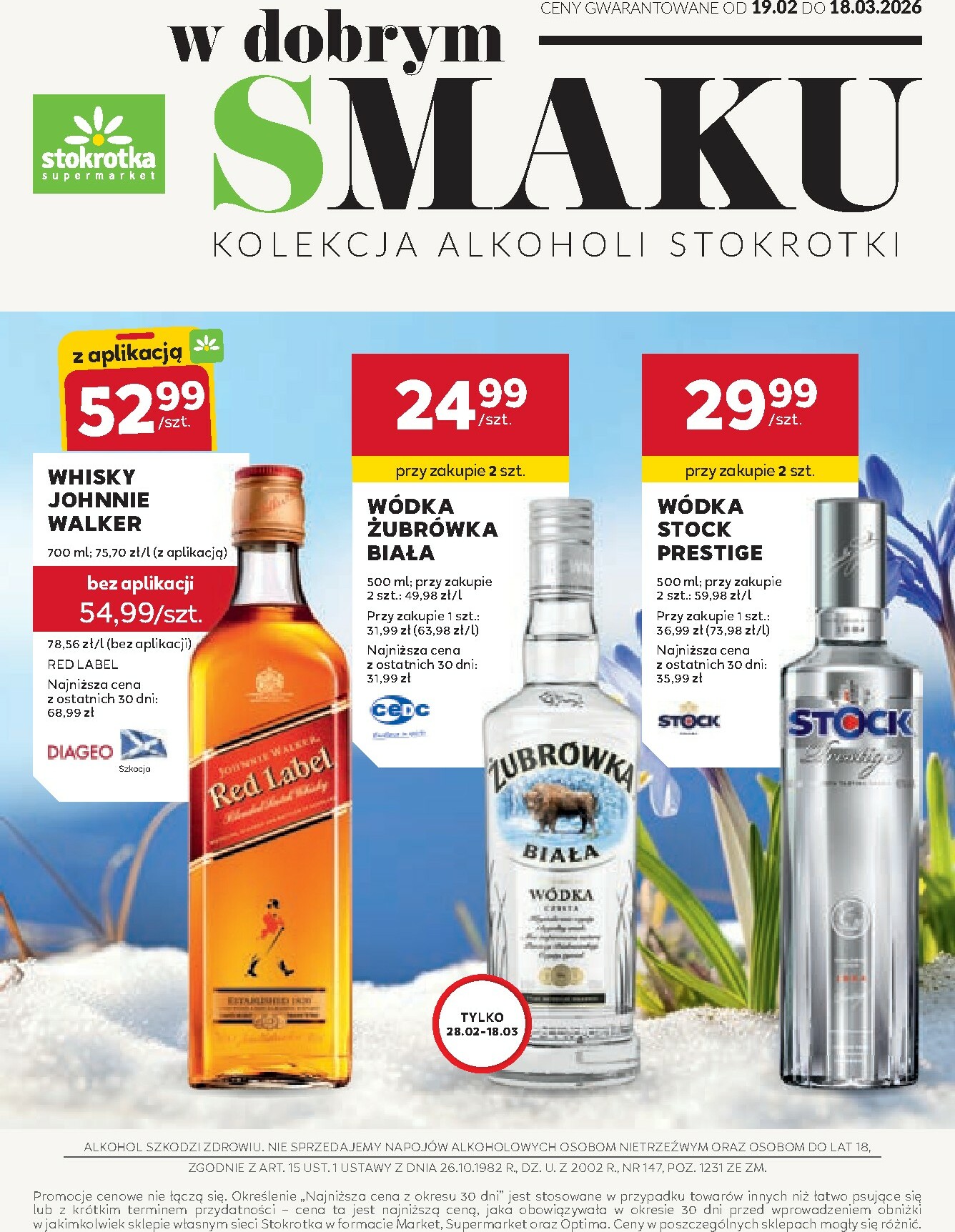 stokrotka - Gazetka Stokrotka - W dobrym smaku! - ważna od 19.02.2026 do 18.03.2026
