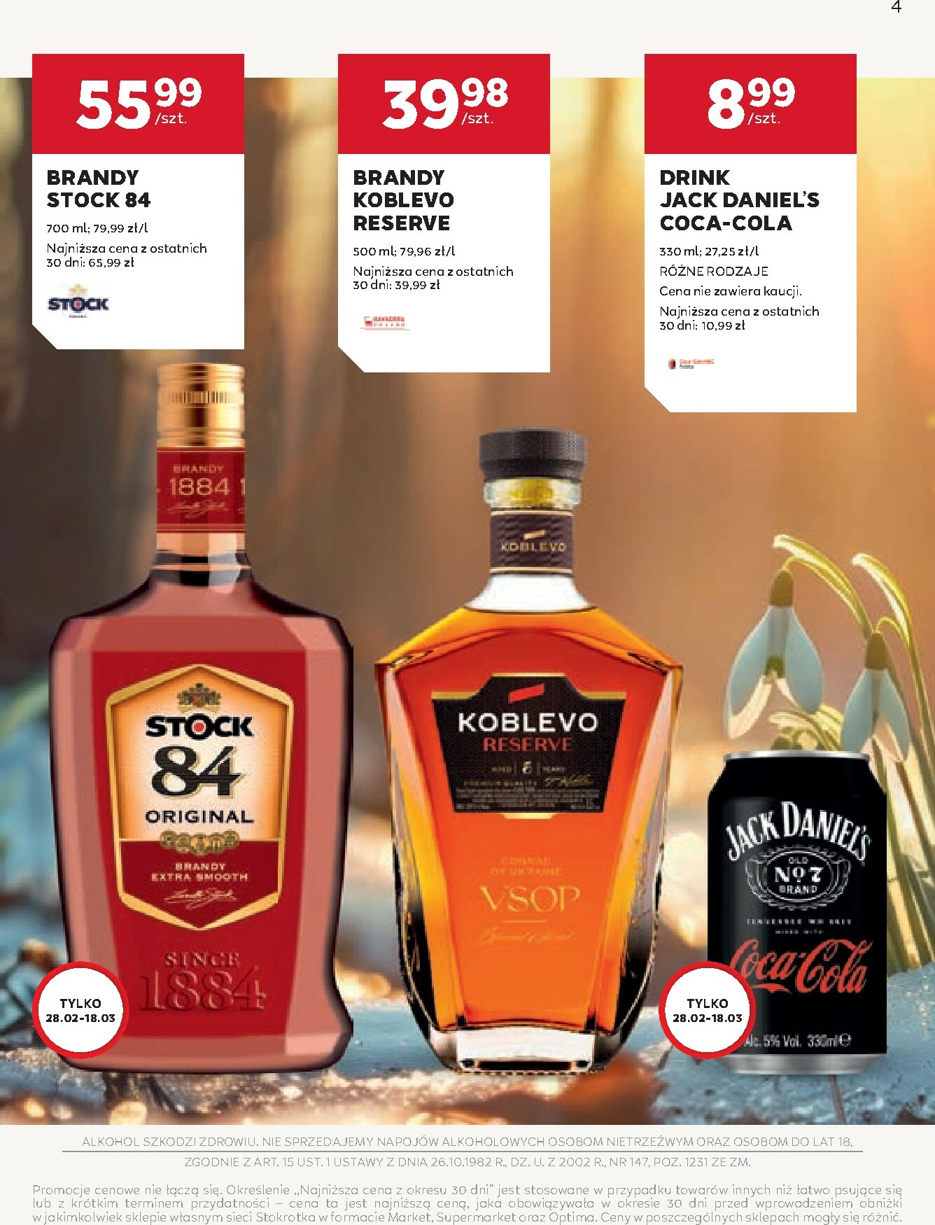 stokrotka - Gazetka Stokrotka - W dobrym smaku! - ważna od 19.02.2026 do 18.03.2026 - page: 4