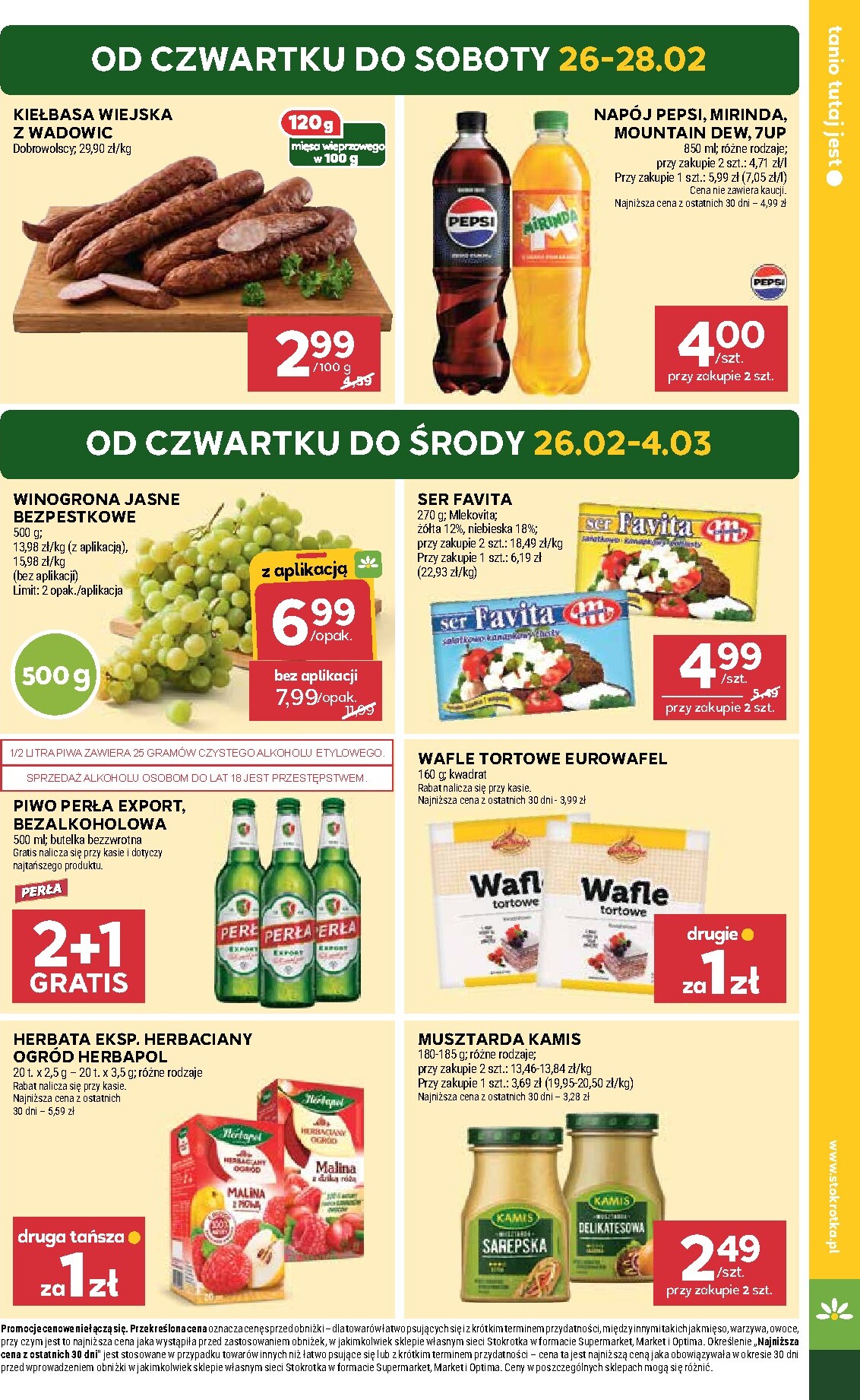 stokrotka - Gazetka Stokrotka - Supermarket - ważna od 26.02.2026 do 04.03.2026 - page: 3