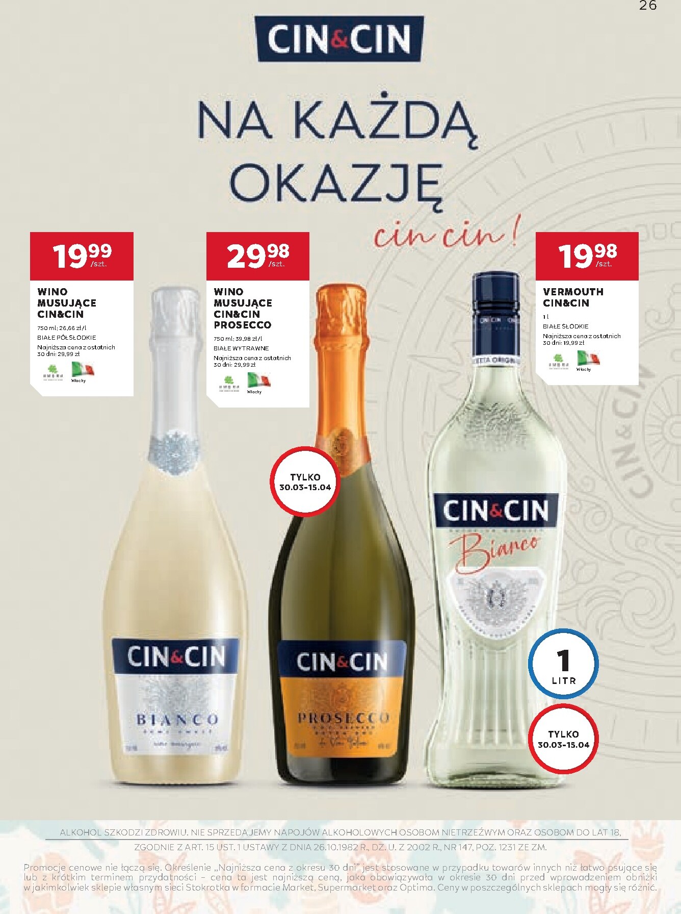 stokrotka - Gazetka Stokrotka - W dobrym smaku! - ważna od 19.03.2026 do 15.04.2026 - page: 26