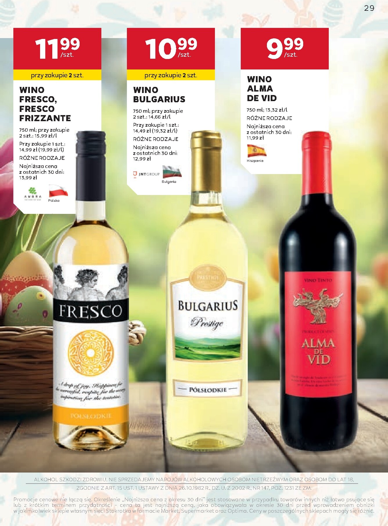 stokrotka - Gazetka Stokrotka - W dobrym smaku! - ważna od 19.03.2026 do 15.04.2026 - page: 29