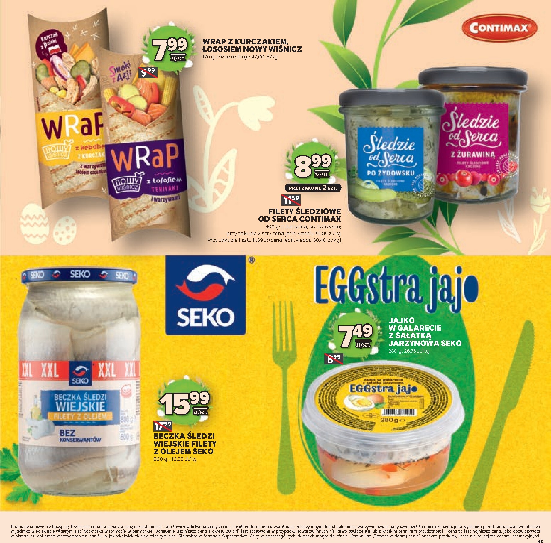 stokrotka - Gazetka Stokrotka - Katalog Wielkanocny! - ważna od 19.03.2026 do 08.04.2026 - page: 45