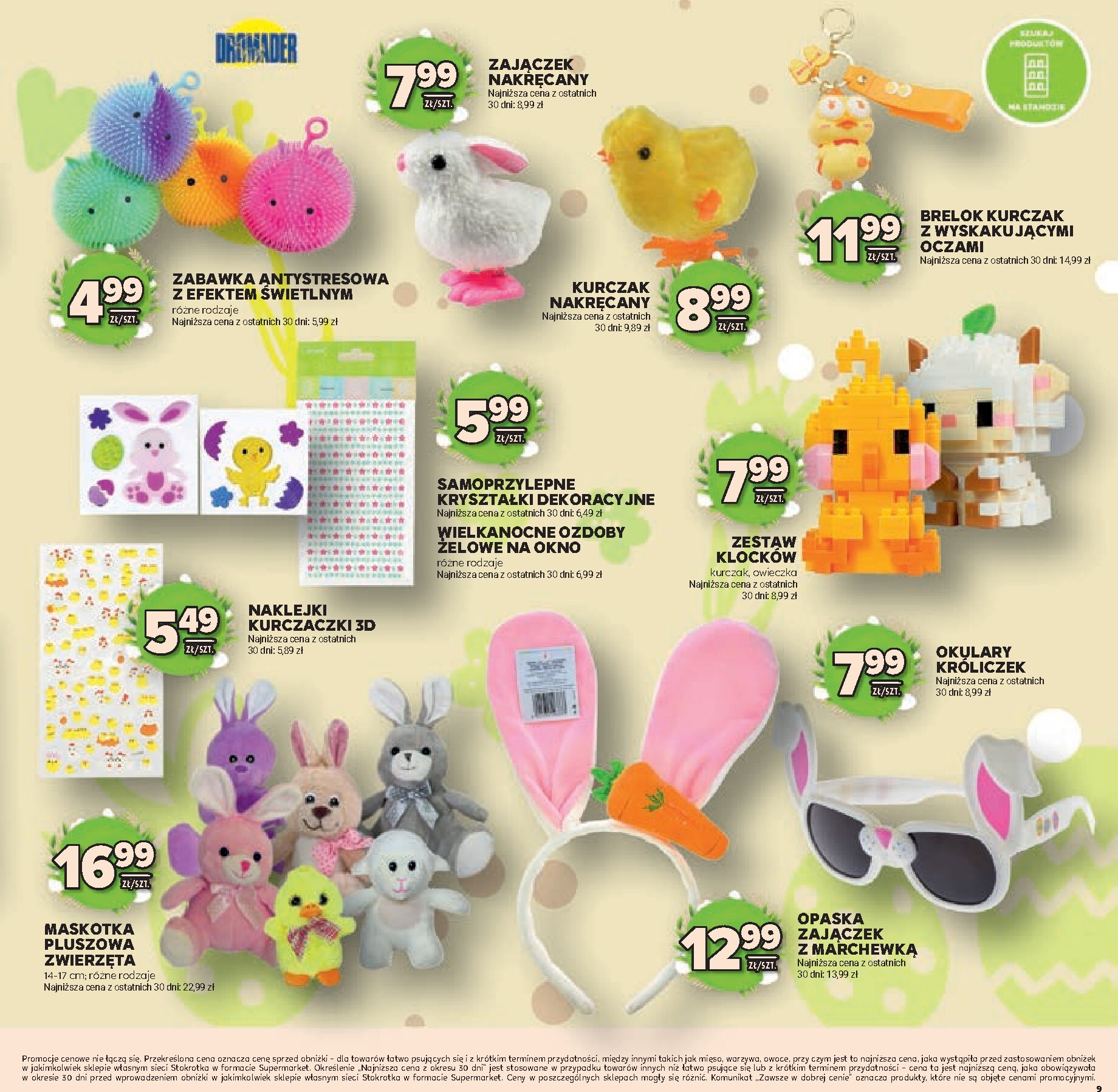 stokrotka - Gazetka Stokrotka - Katalog Wielkanocny! - ważna od 19.03.2026 do 08.04.2026 - page: 9