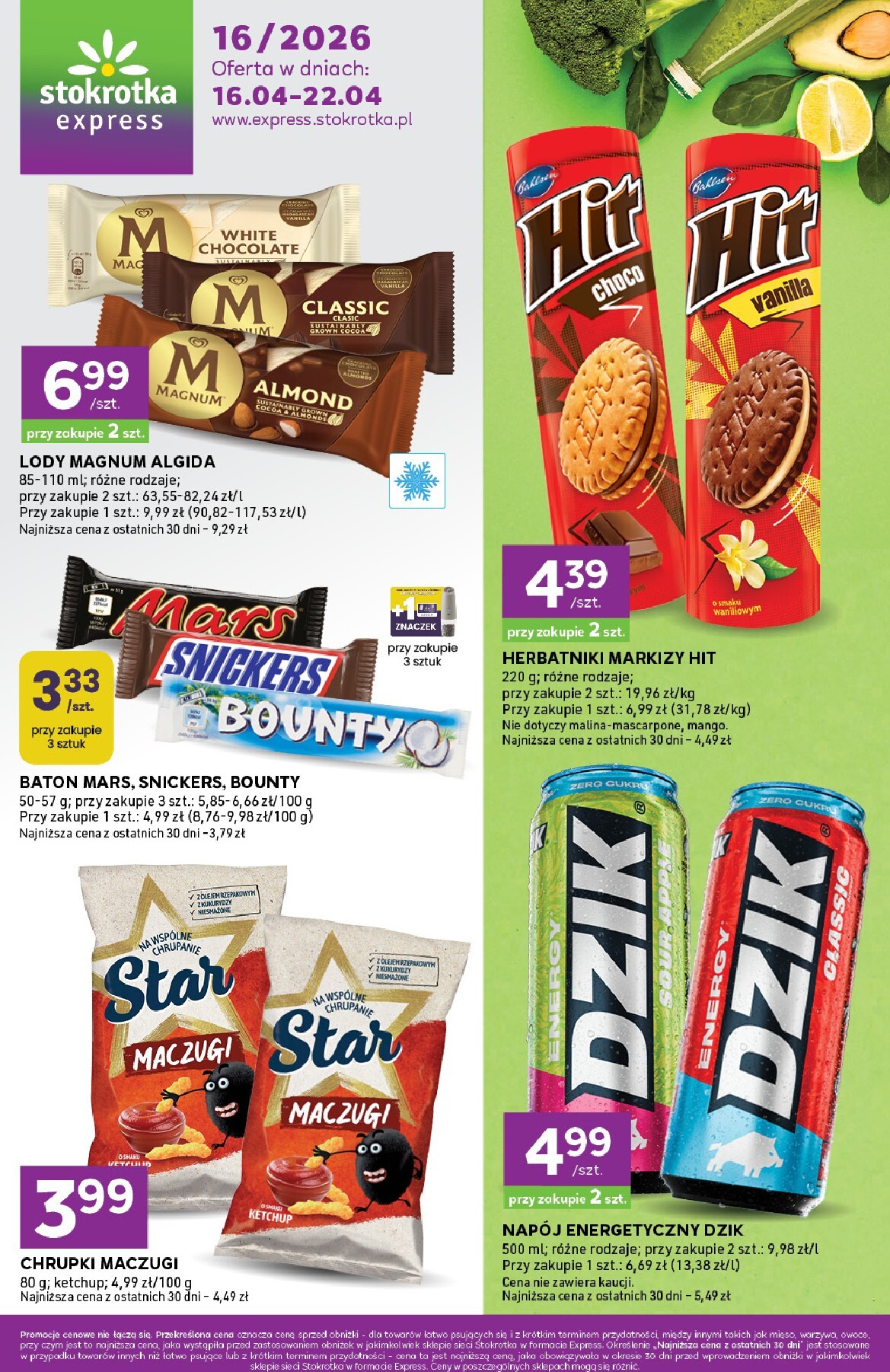 stokrotka - Nowa gazetka Stokrotka - Express ważna od 16.04.2026 do 22.04.2026