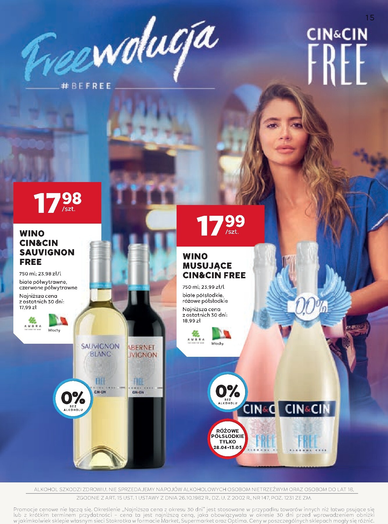 stokrotka - Nowa gazetka Stokrotka - W dobrym smaku! ważna od 16.04.2026 do 13.05.2026 - page: 15