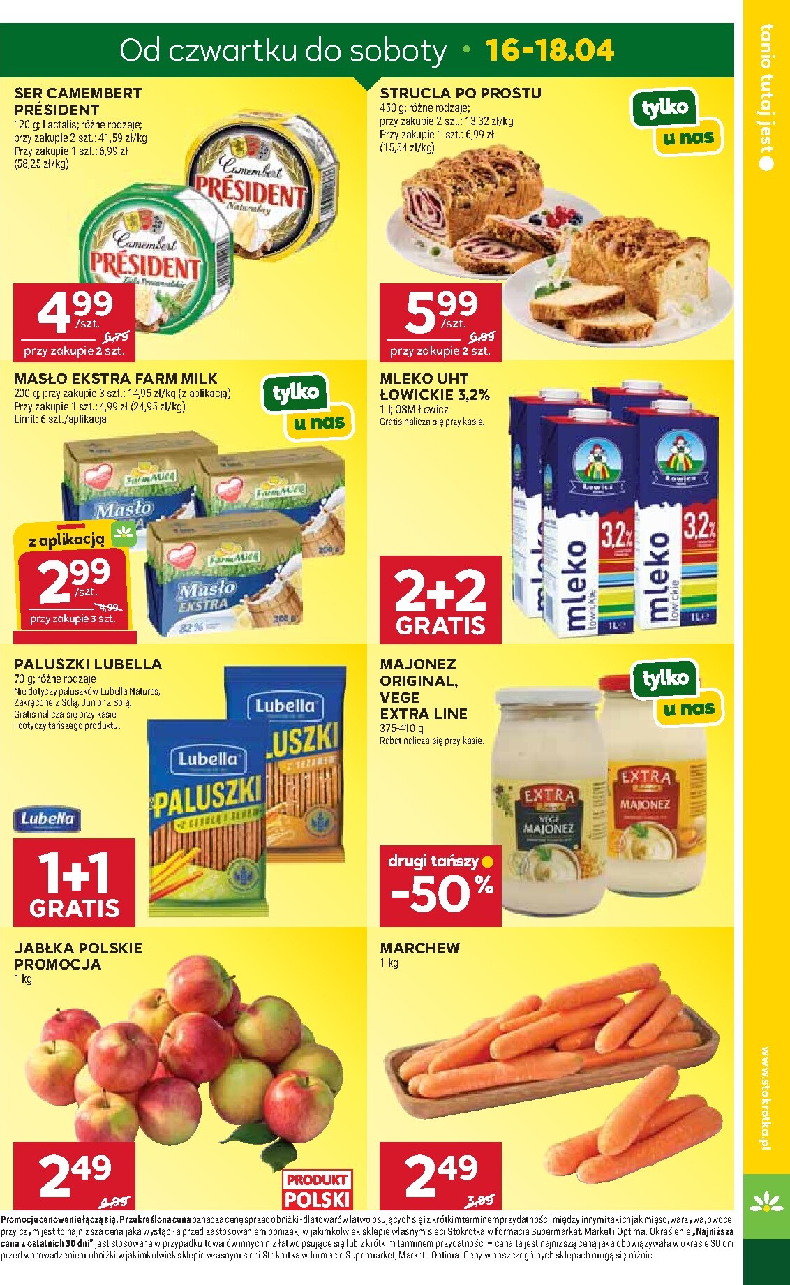 stokrotka - Nowa gazetka Stokrotka - Supermarket ważna od 16.04.2026 do 22.04.2026 - page: 9