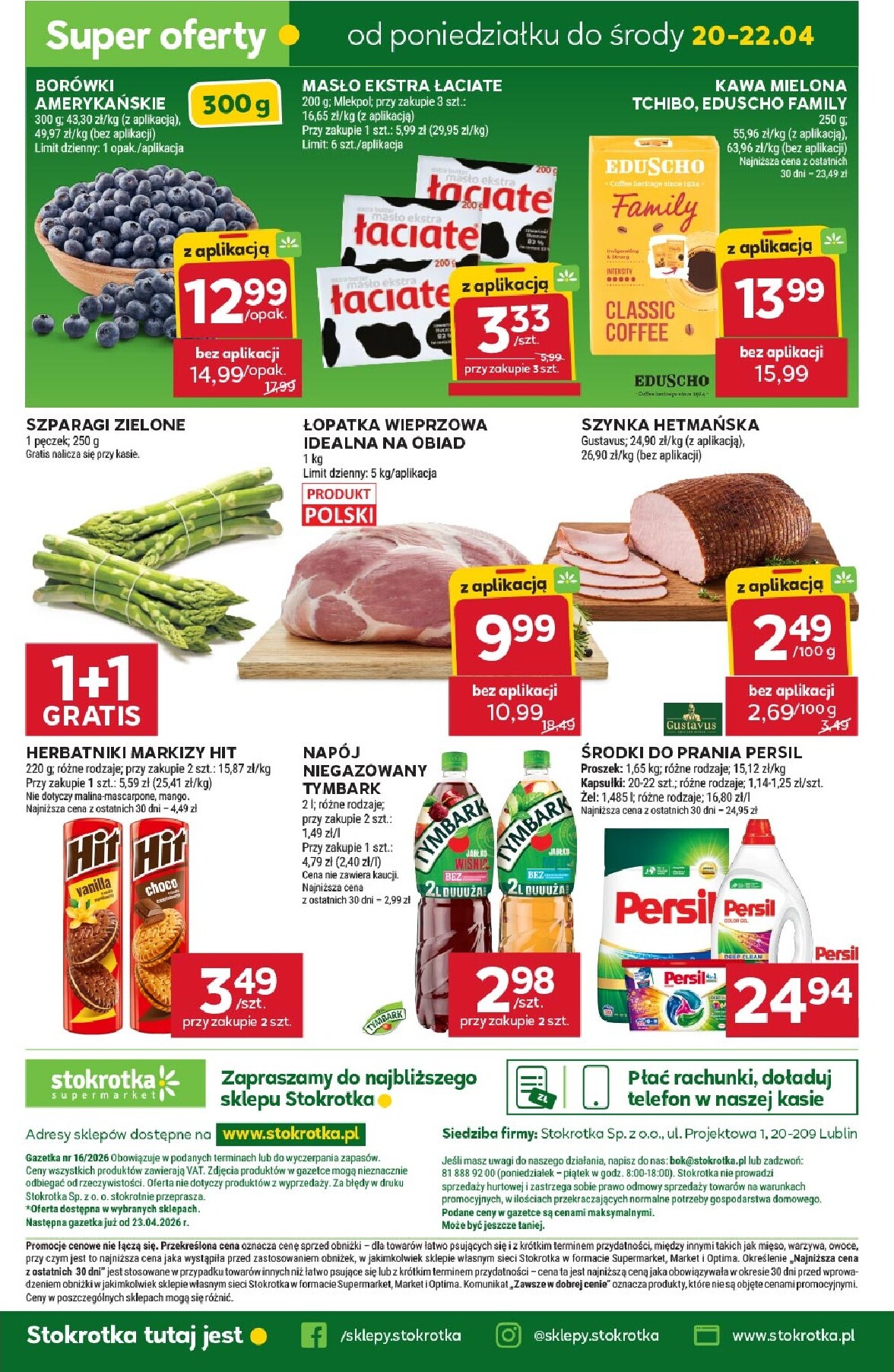 stokrotka - Aktualna gazetka Stokrotka - Supermarket ważna od 16.04.2026 do 22.04.2026 - page: 57