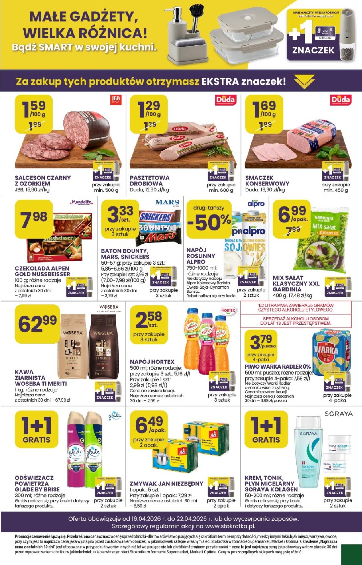 stokrotka - Aktualna gazetka Stokrotka - Supermarket ważna od 16.04.2026 do 22.04.2026 - page: 49