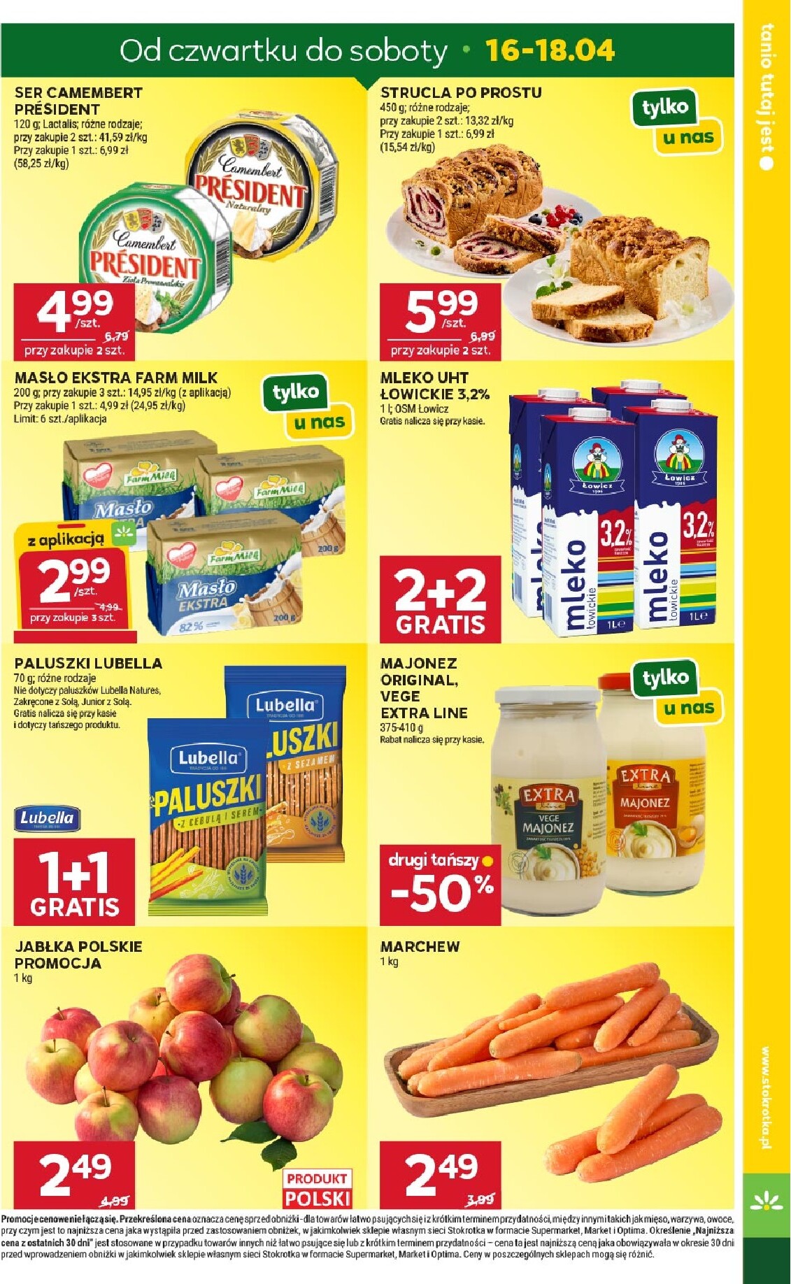 stokrotka - Aktualna gazetka Stokrotka - Supermarket ważna od 16.04.2026 do 22.04.2026 - page: 26