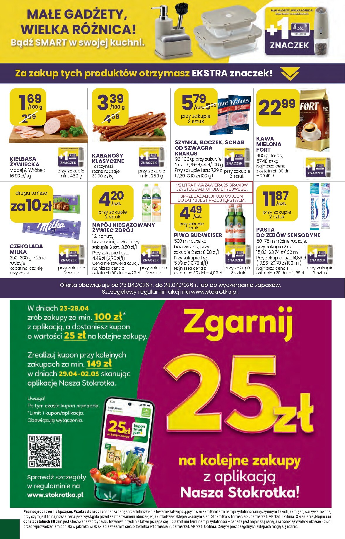 stokrotka - Aktualna gazetka Stokrotka - Market ważna od 23.04.2026 do 28.04.2026 - page: 21