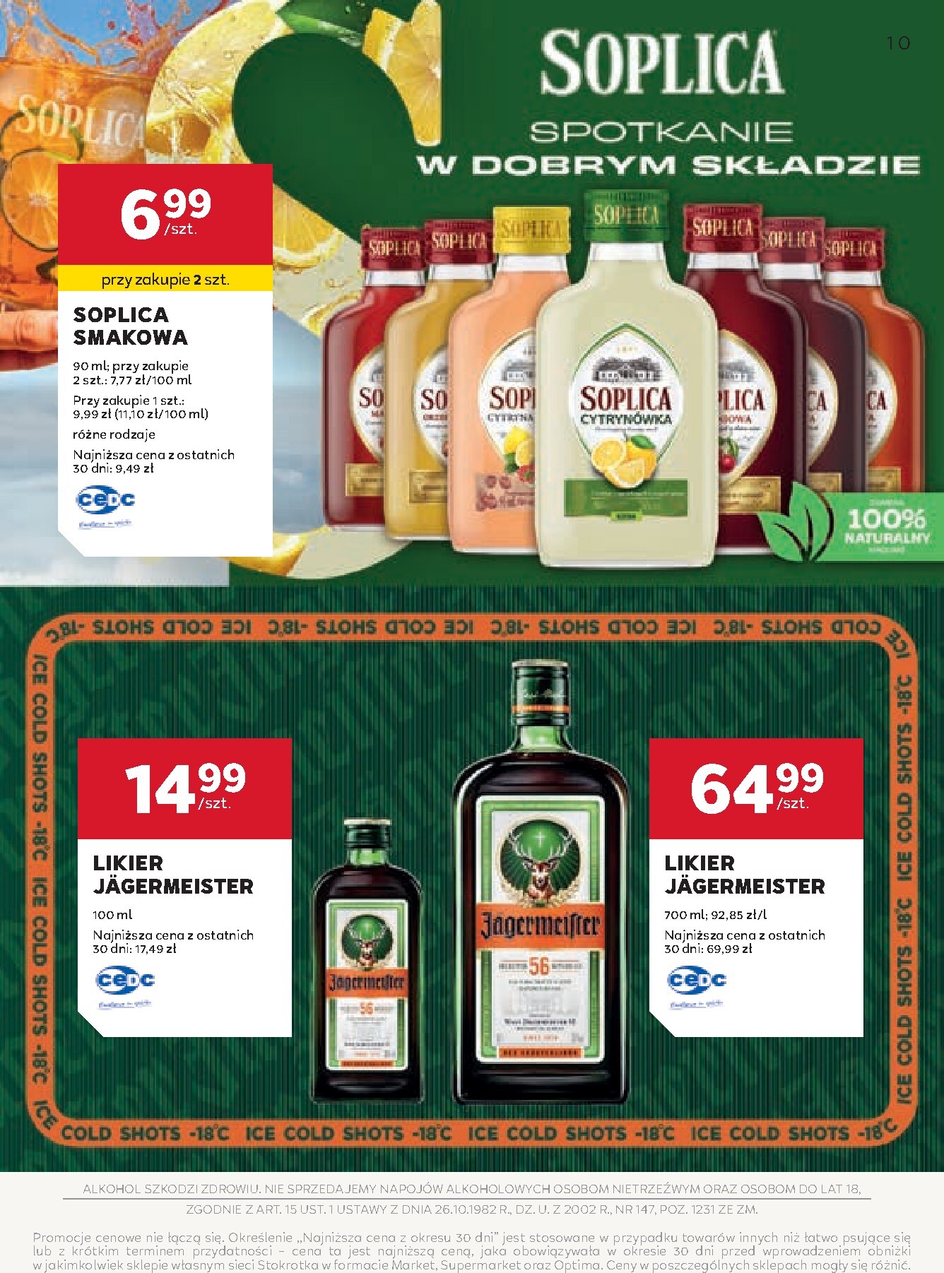 stokrotka - Aktualna gazetka Stokrotka - W dobrym smaku! ważna od 16.04.2026 do 13.05.2026 - page: 10