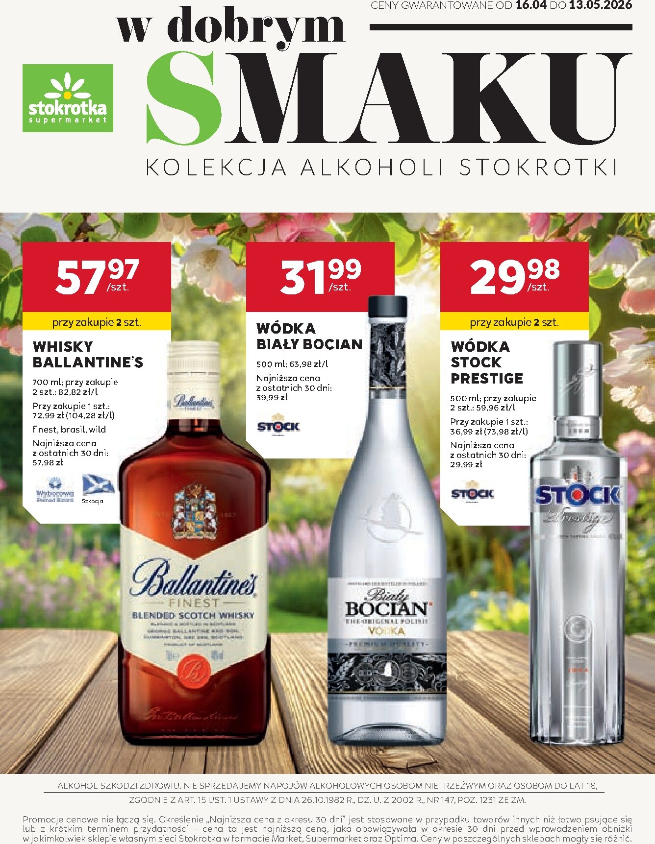 stokrotka - Aktualna gazetka Stokrotka - W dobrym smaku! ważna od 16.04.2026 do 13.05.2026