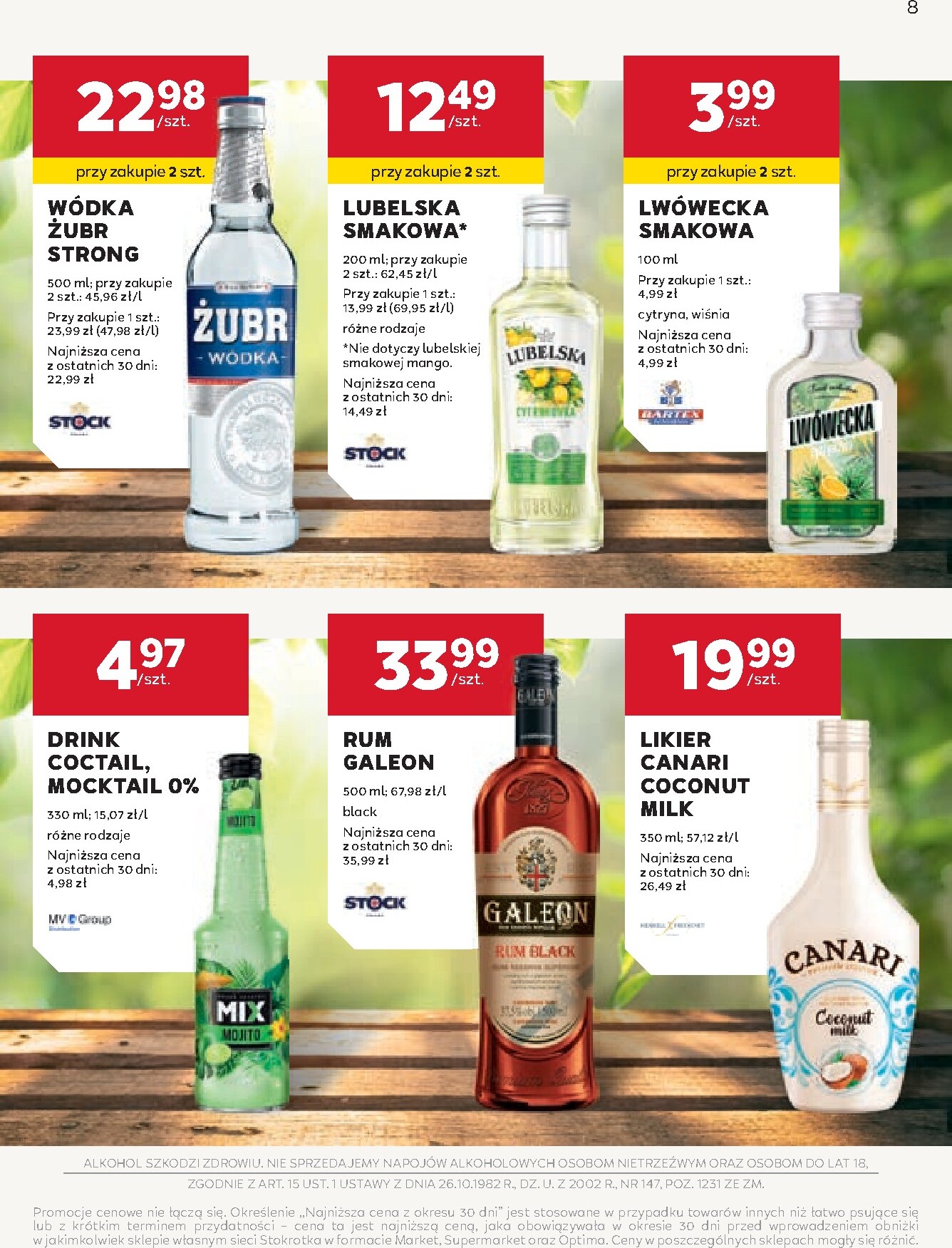 stokrotka - Aktualna gazetka Stokrotka - W dobrym smaku! ważna od 16.04.2026 do 13.05.2026 - page: 8