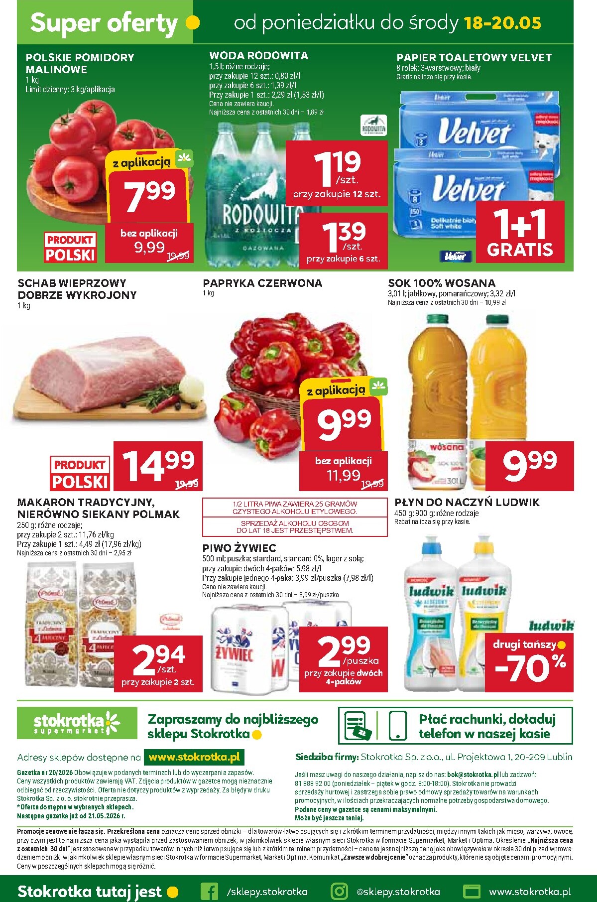 stokrotka - Aktualna gazetka Stokrotka - Supermarket ważna od 14.05.2026 do 20.05.2026 - page: 41