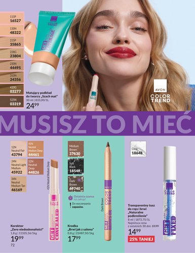 avon - Aktualna gazetka Avon ważna od 01.06.2026 do 30.06.2026 - page: 72