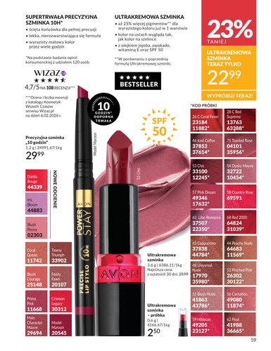 avon - Aktualna gazetka Avon ważna od 01.06.2026 do 30.06.2026 - page: 59