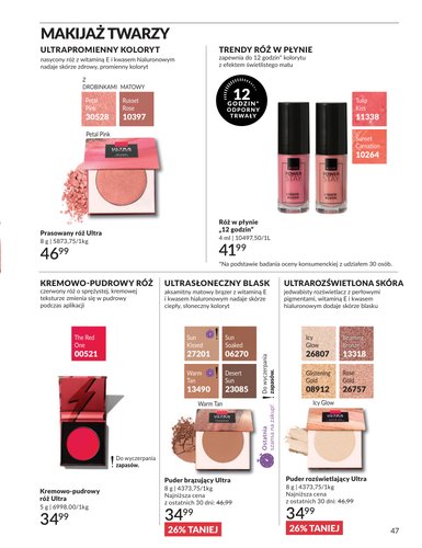 avon - Aktualna gazetka Avon ważna od 01.06.2026 do 30.06.2026 - page: 47