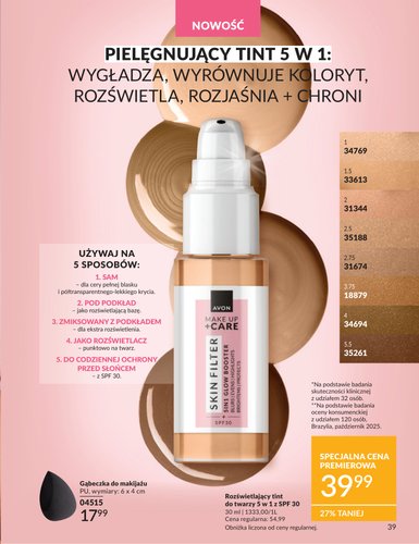 avon - Aktualna gazetka Avon ważna od 01.06.2026 do 30.06.2026 - page: 39