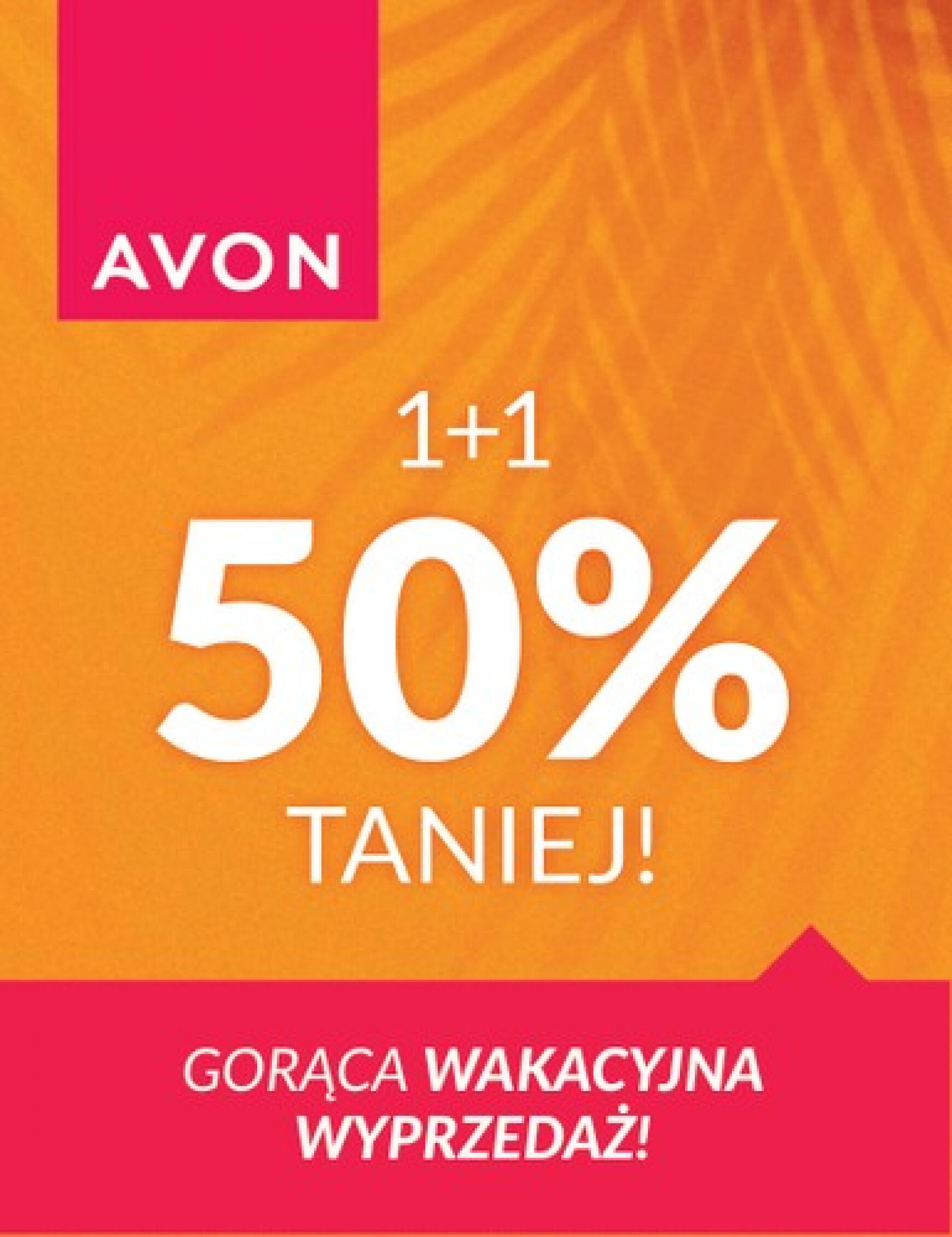 avon - Avon - Wakacyjna wyprzedaż gazetka aktualna ważna od 01.07. - 31.07. - page: 1