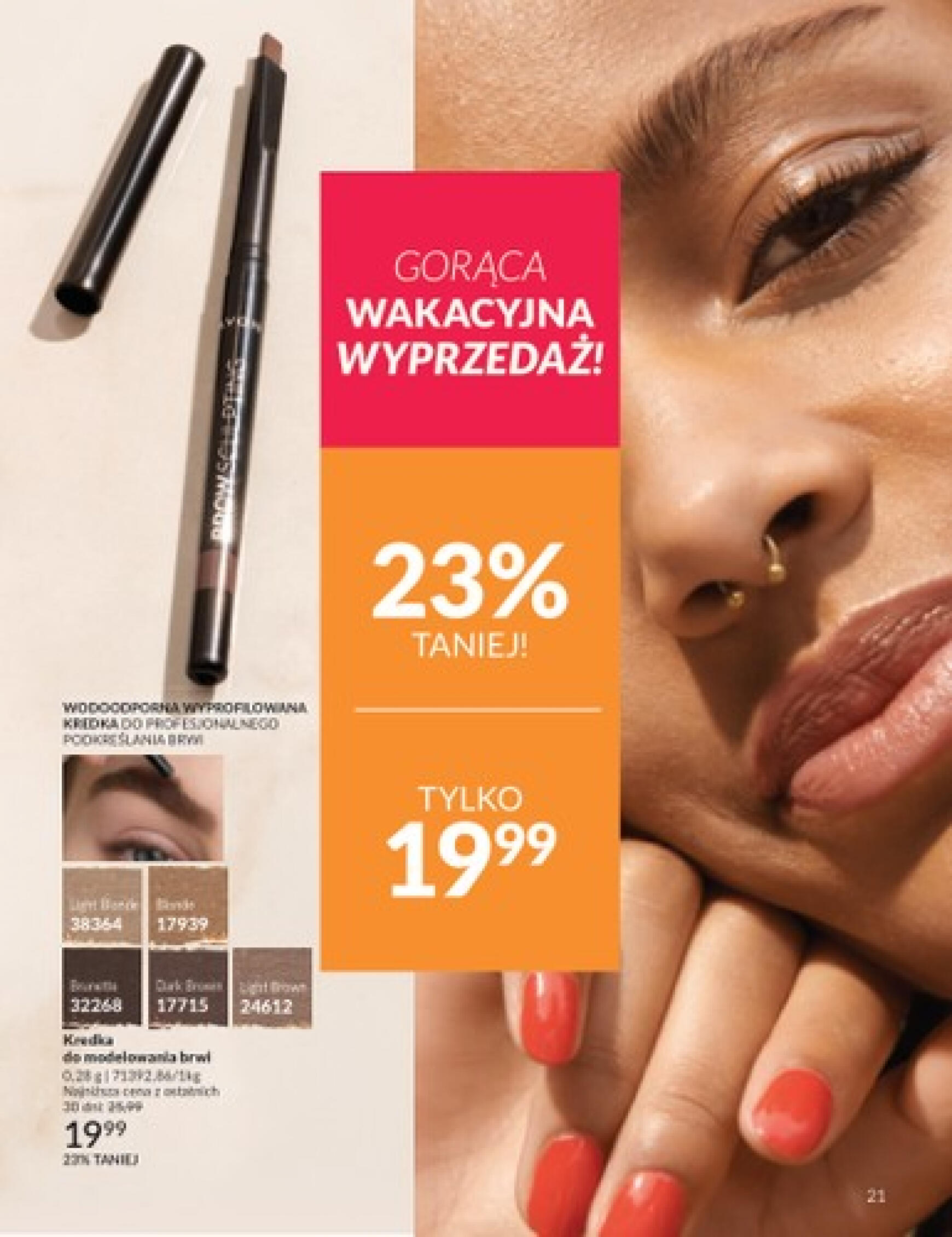 avon - Avon gazetka aktualna ważna od 01.07. - 31.07. - page: 21