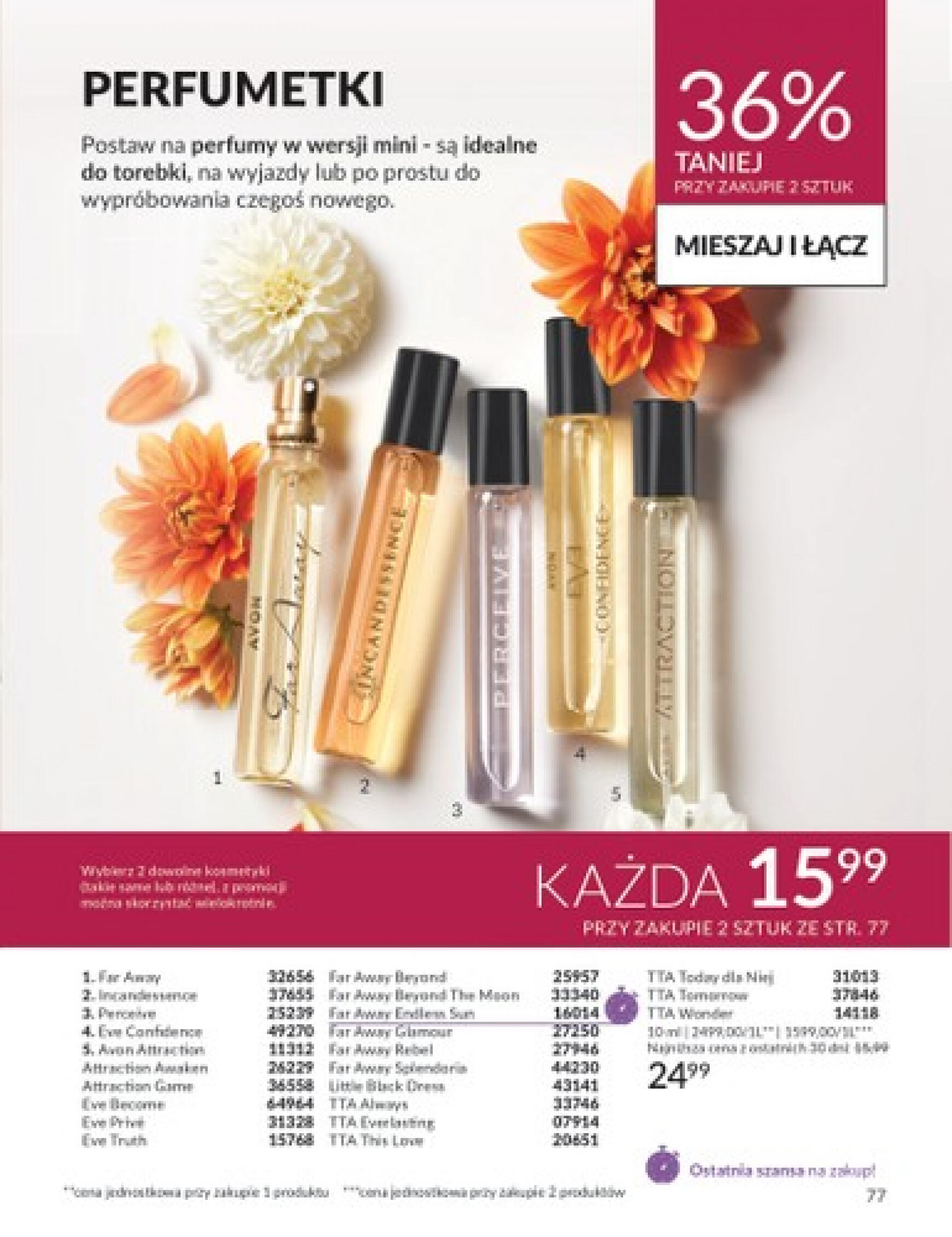 avon - Avon gazetka aktualna ważna od 01.08. - 31.08. - page: 77