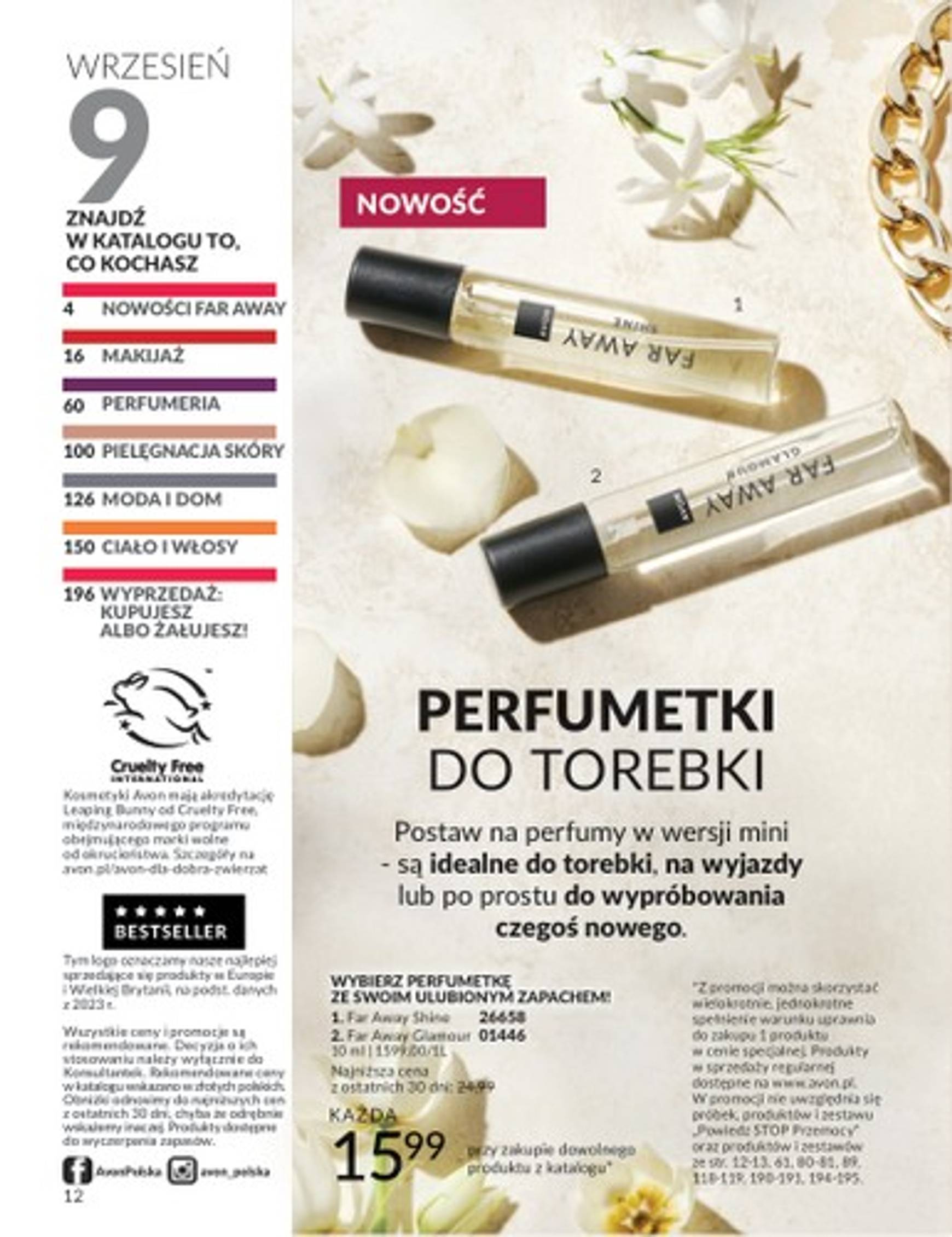 avon - Aktualna Avon gazetka ważna od 01.09. - 30.09. - page: 12