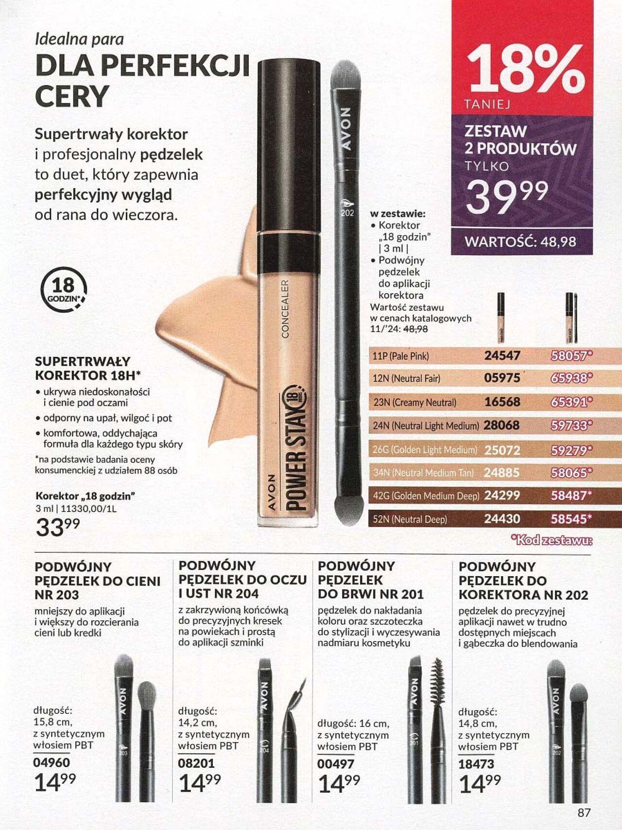 avon - Avon BLACK FRIDAY 01.11.2024 - 30.11.2024 - page: 87