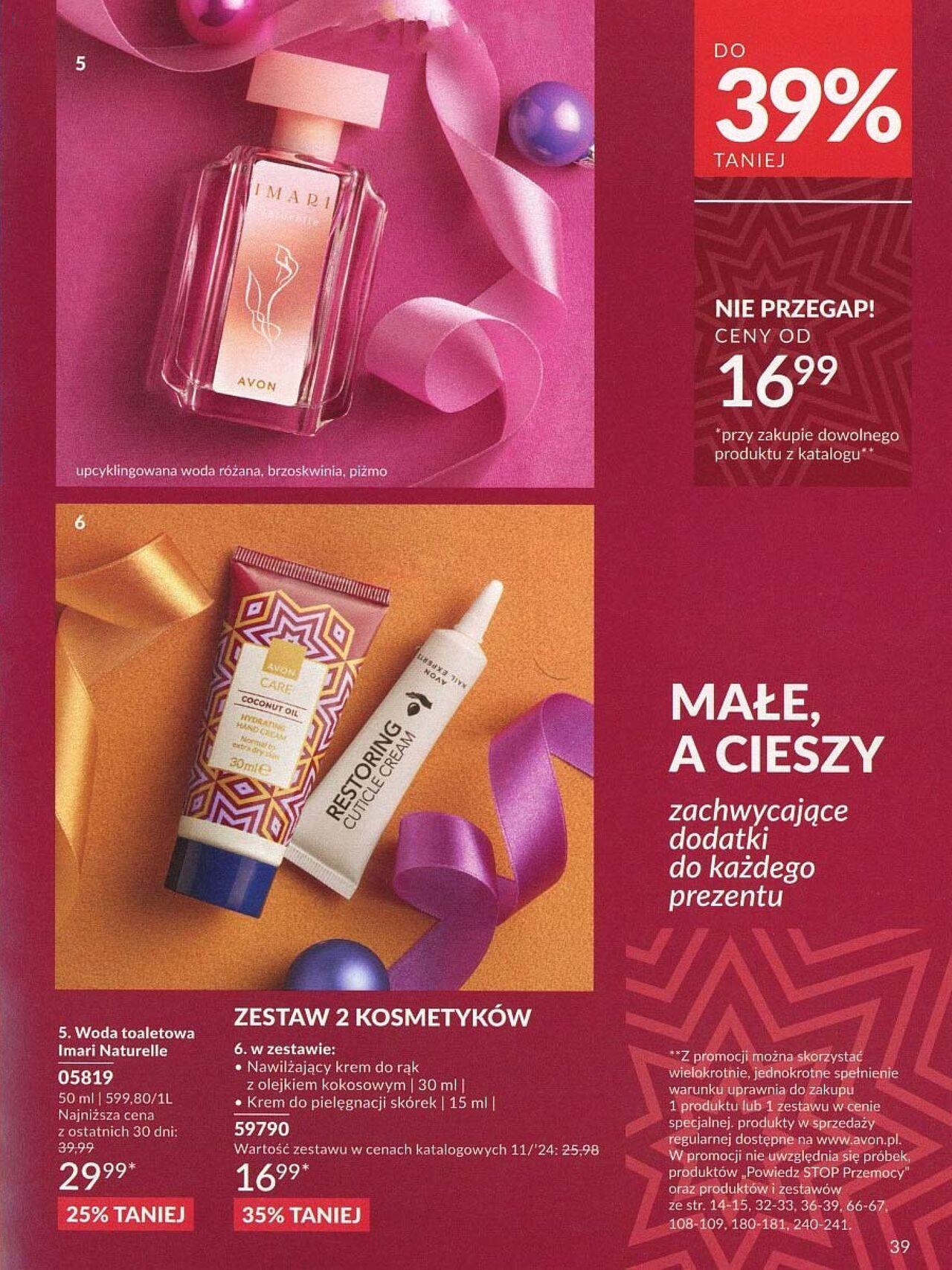 avon - Avon BLACK FRIDAY 01.11.2024 - 30.11.2024 - page: 39