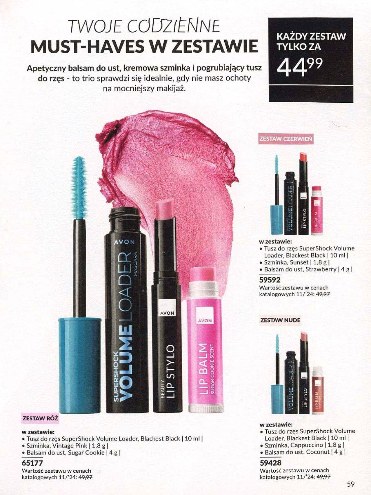 avon - Avon BLACK FRIDAY 01.11.2024 - 30.11.2024 - page: 59