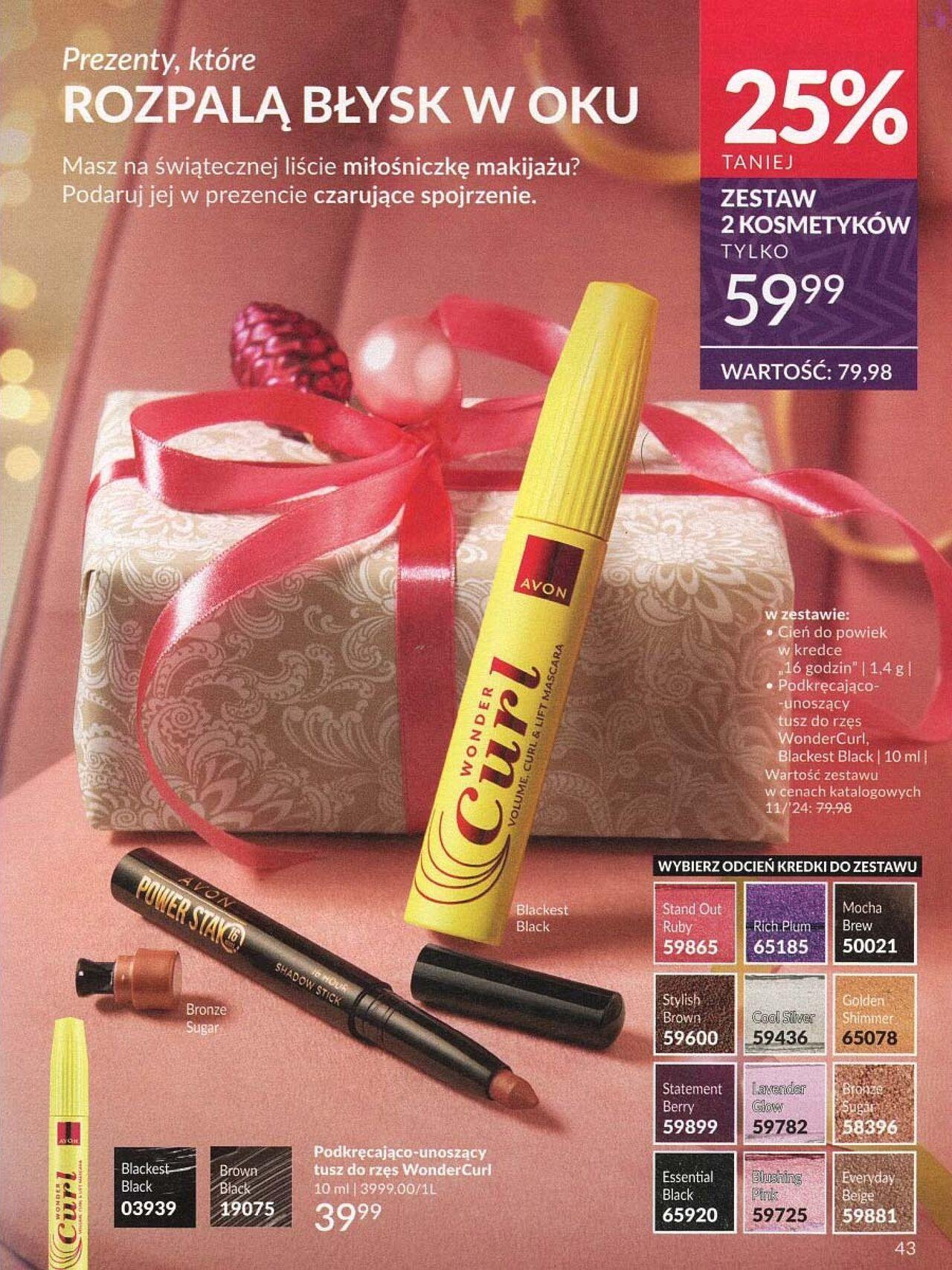 avon - Avon BLACK FRIDAY 01.11.2024 - 30.11.2024 - page: 43