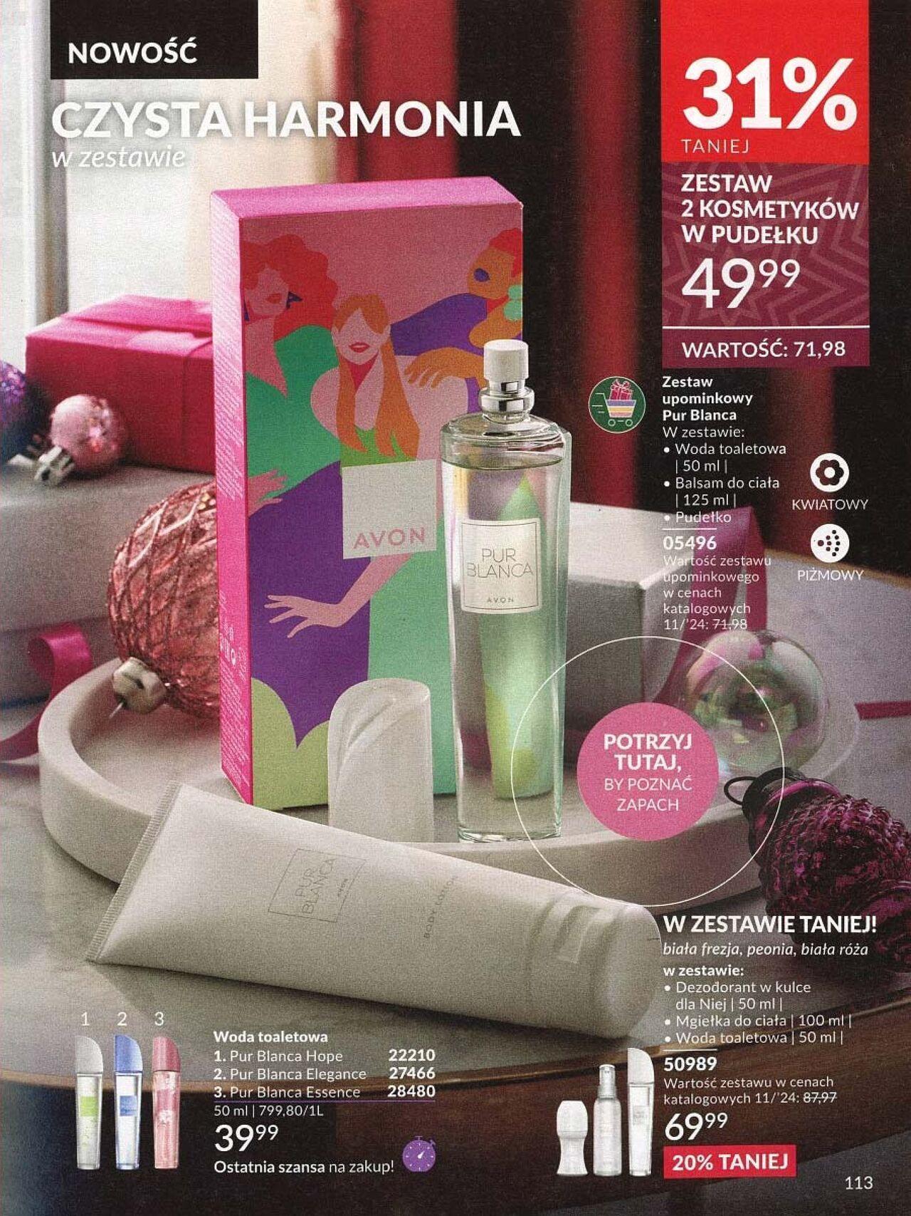 avon - Avon BLACK FRIDAY 01.11.2024 - 30.11.2024 - page: 113