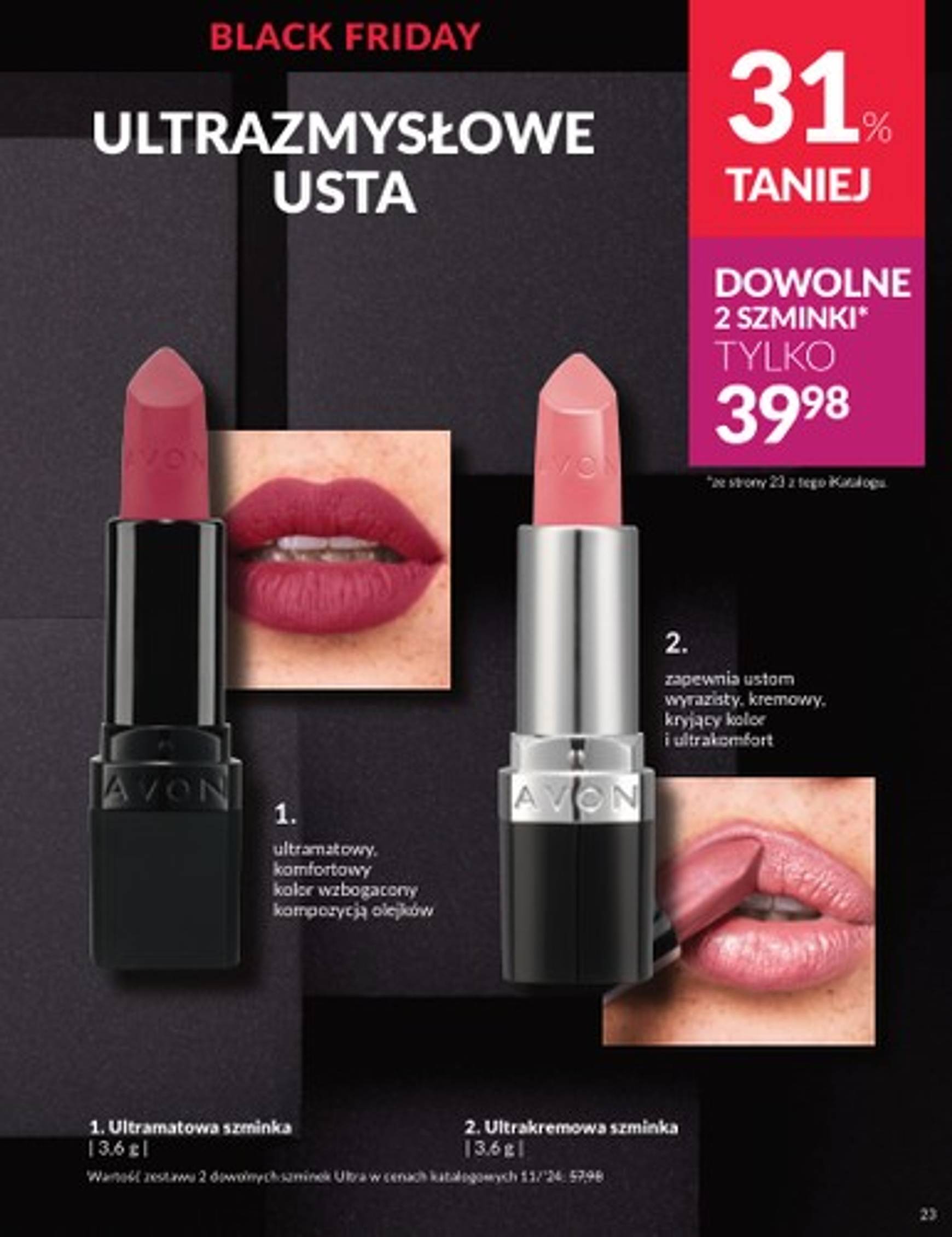 avon - Avon - Black Friday gazetka ważna od 25.11. - 01.12. - page: 23