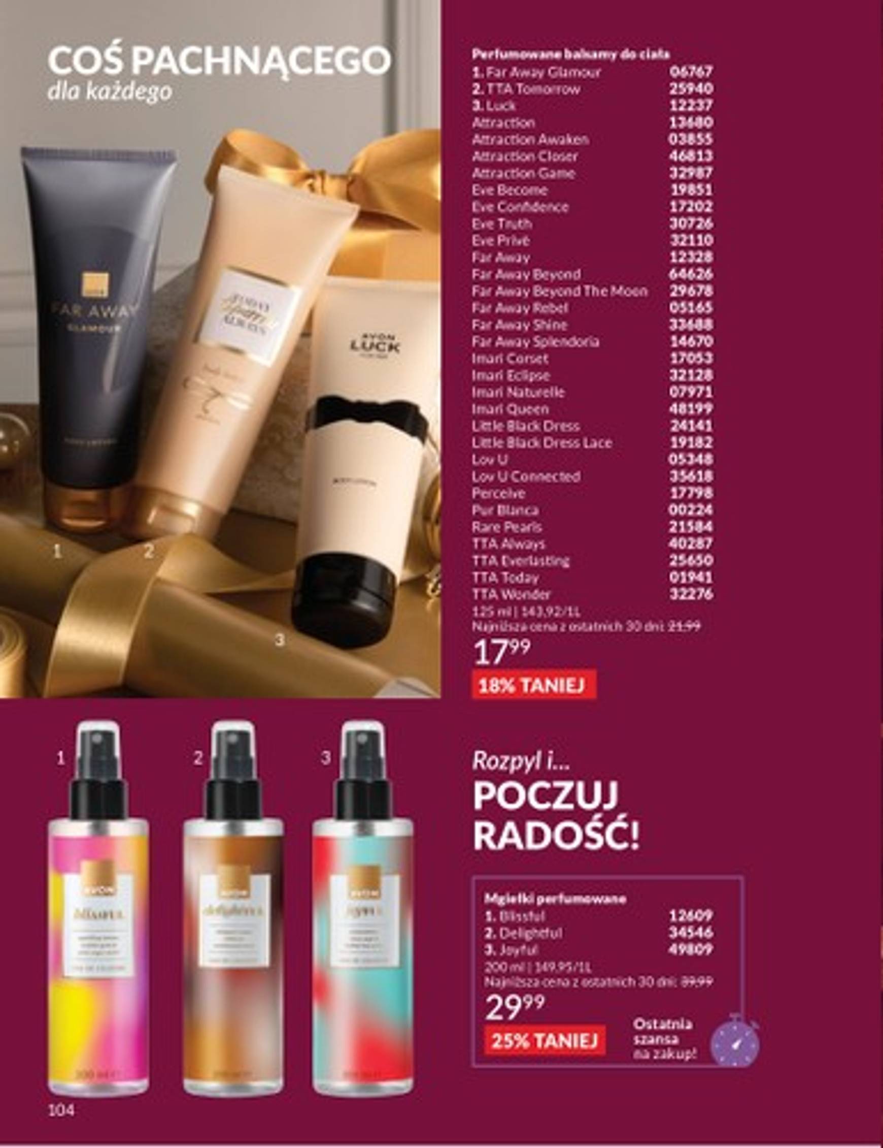 avon - Avon gazetka ważna od 01.12. - 31.12. - page: 104