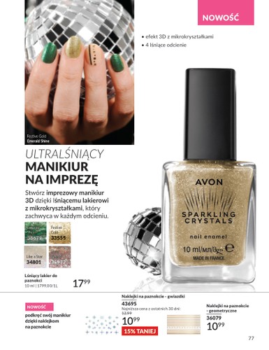 avon - Avon gazetka ważna od 01.01. - 31.01. - page: 77