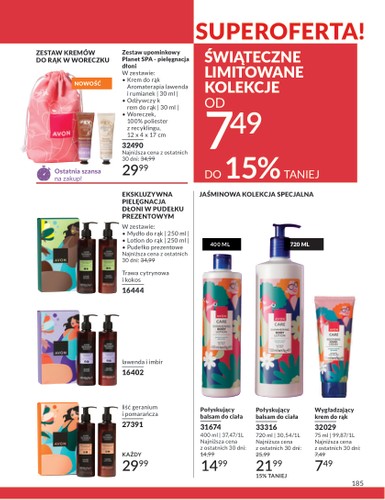 avon - Avon gazetka ważna od 01.01. - 31.01. - page: 185