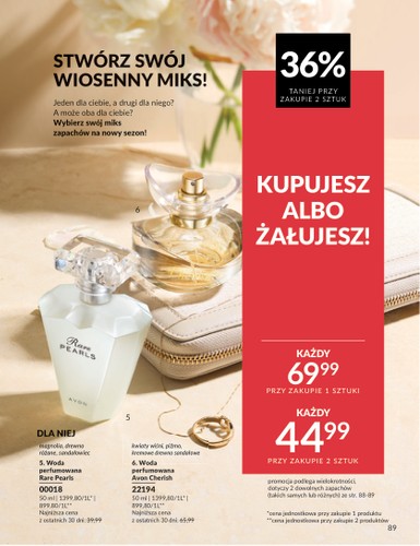 avon - Avon gazetka ważna od 01.03. - 31.03. - page: 89