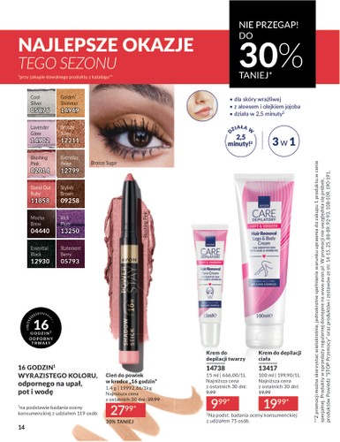 avon - Avon gazetka gazetka ważna od 01.06. - 30.06. - page: 14 avon - Avon gazetka gazetka ważna od 01.06. - 30.06. - page: 14